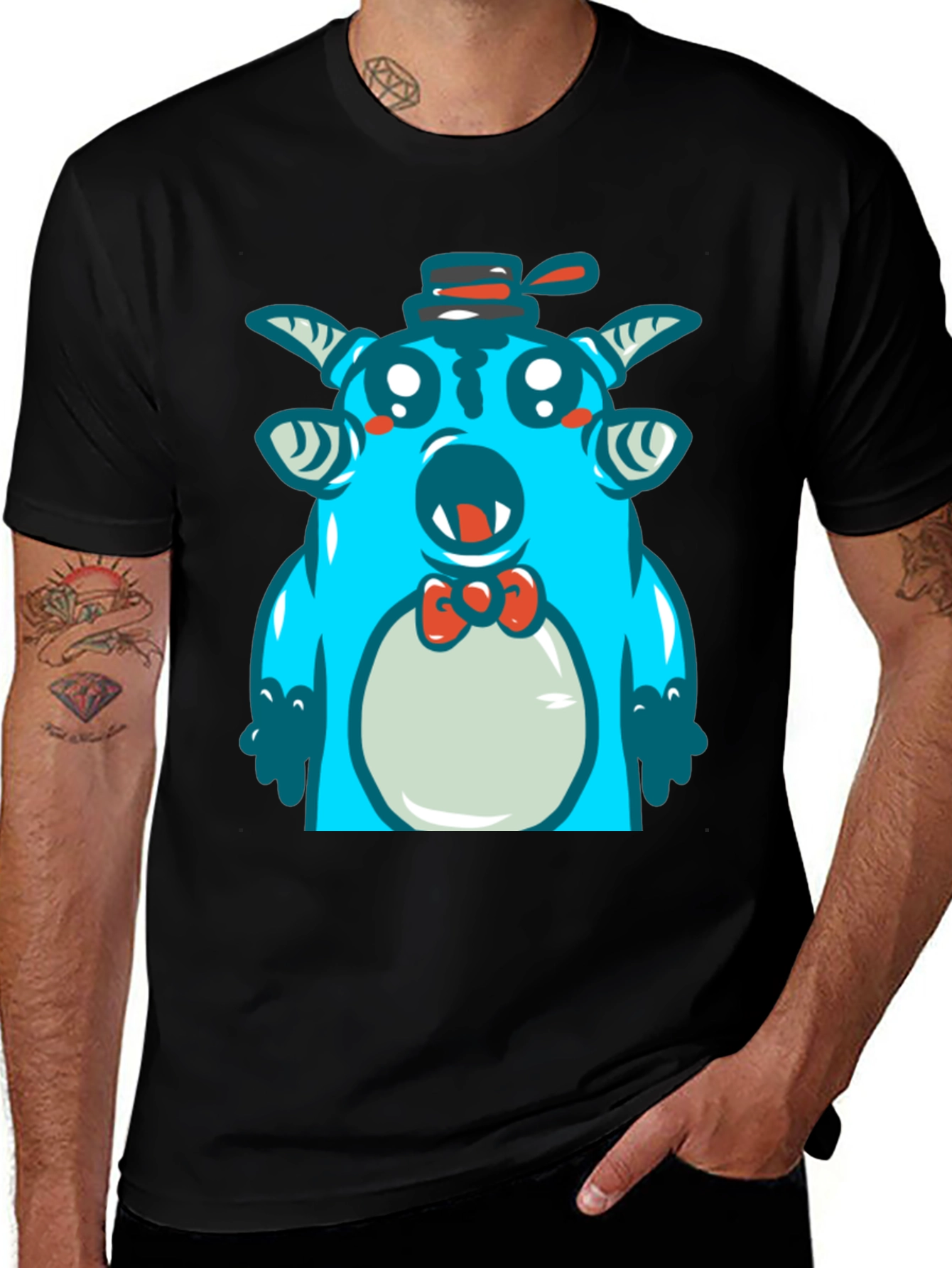 Variant 27 of Cartoon Monster Graphic Tee