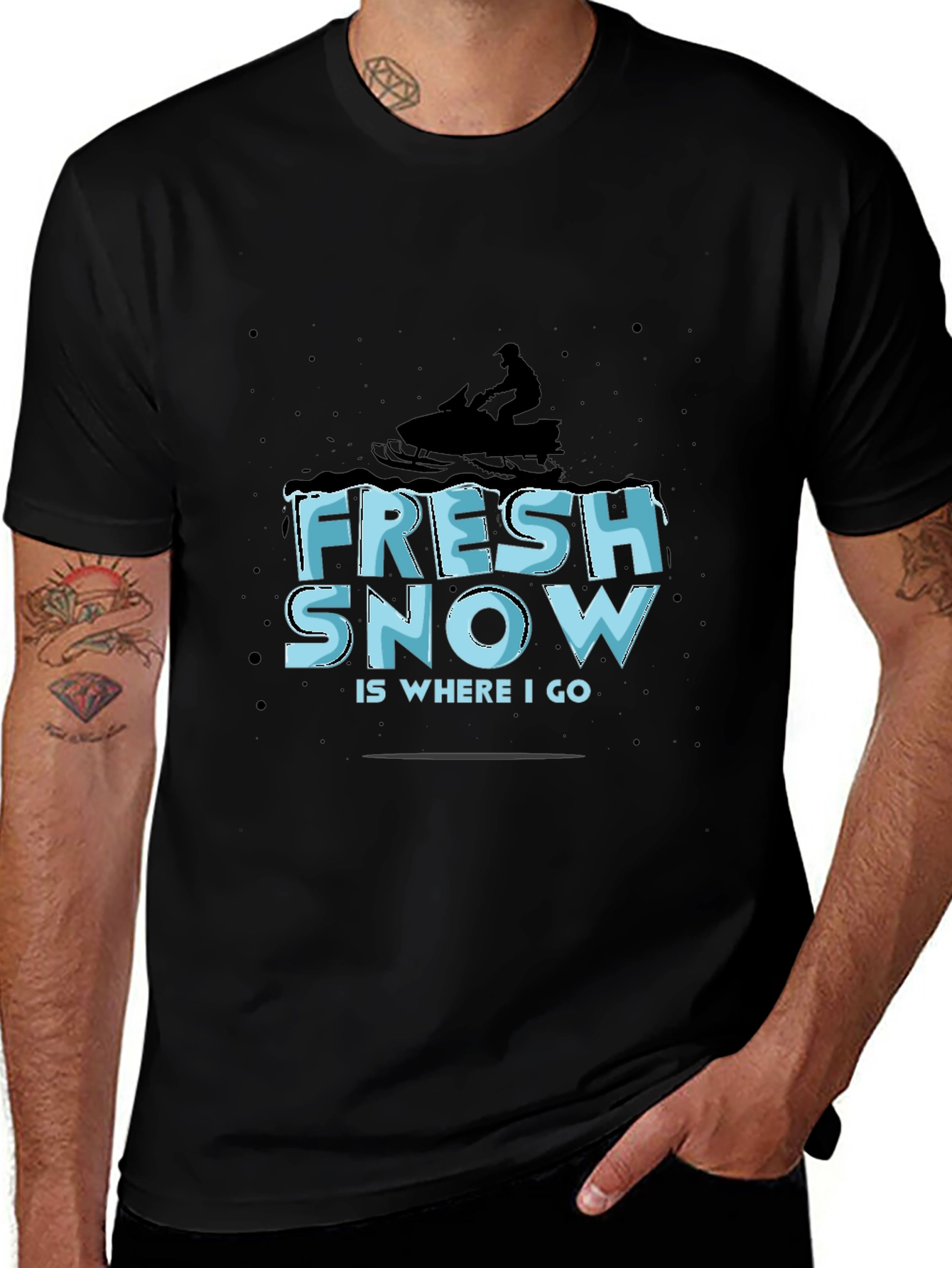 Variant 18 of Fresh Snow T-Shirt