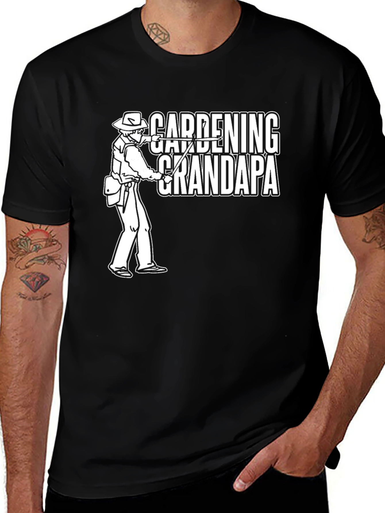 Variant 14 of Gardening Grandapa T-Shirt, Garden Humor Tee