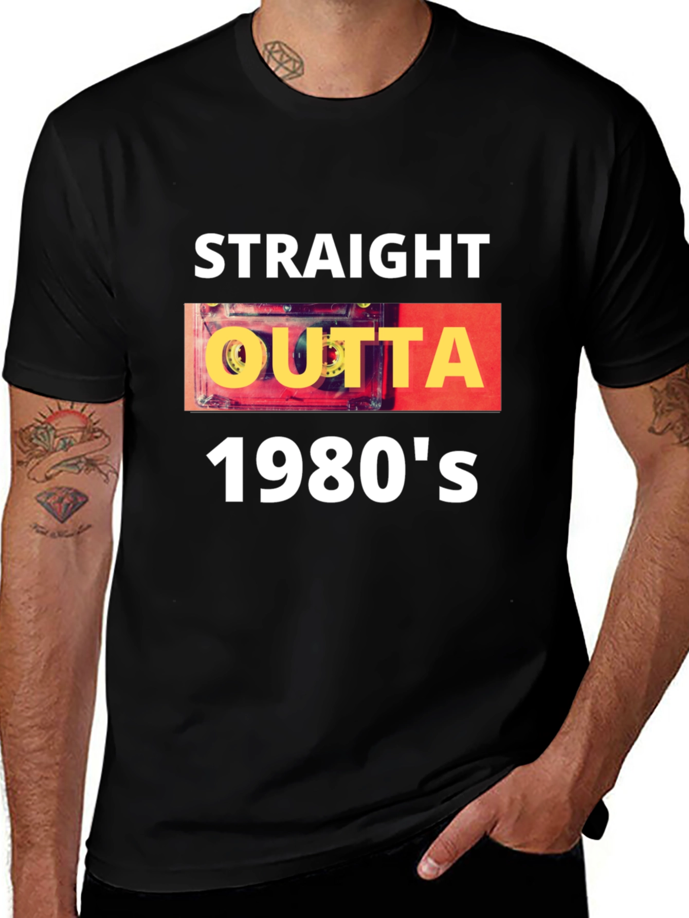 Variant 26 of Straight Outta 1980's T-Shirt