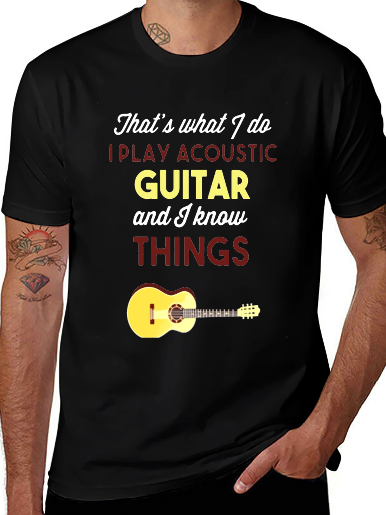 Acoustic Guitar Player T-Shirt