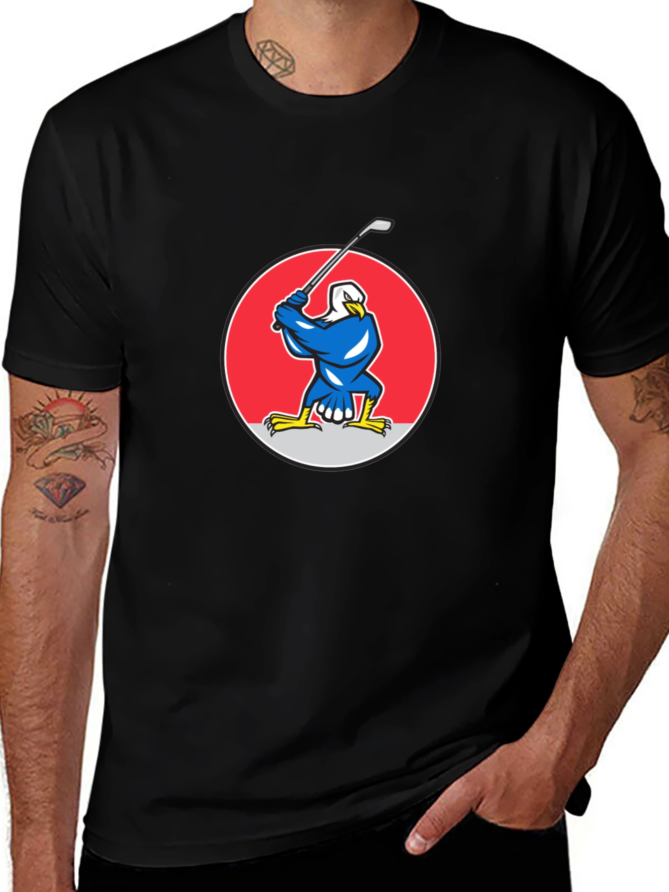 Variant 20 of Eagle Golfing T-Shirt
