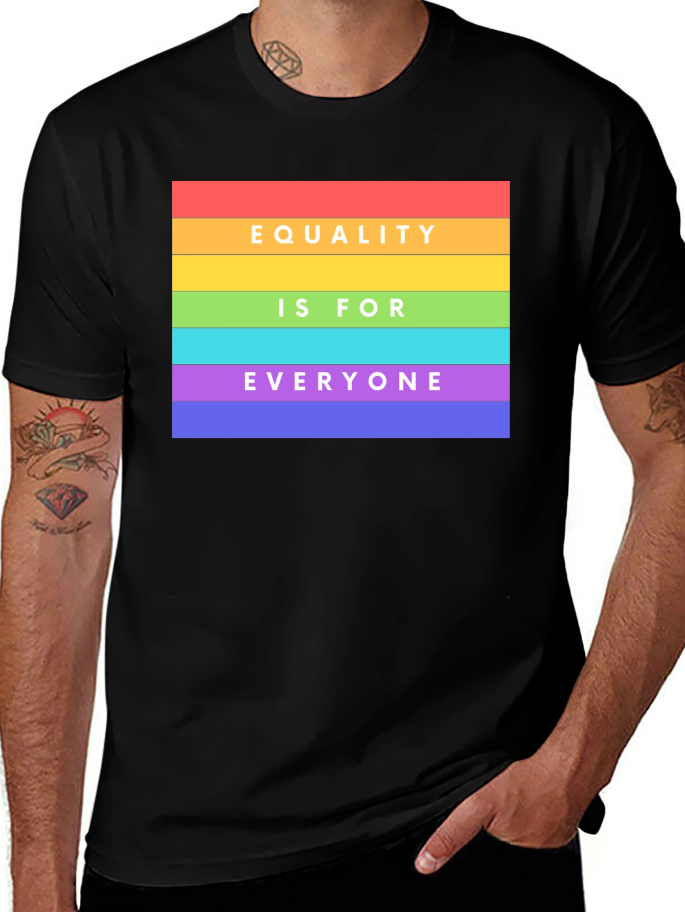 Equality For Everyone LGBTQ Pride T-Shirt