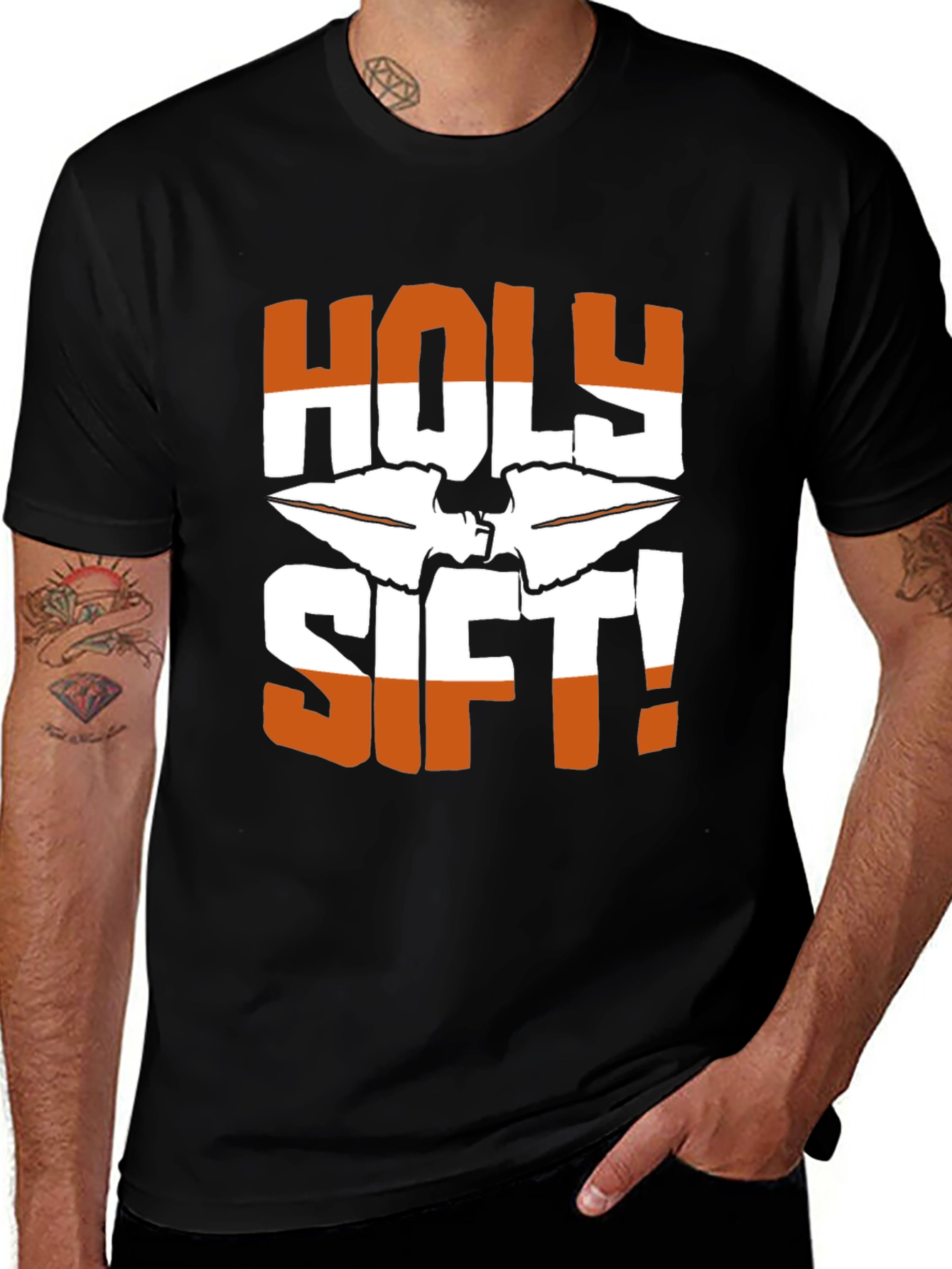 Variant 21 of Holy Sift T-Shirt - Funny Bird Pun Tee