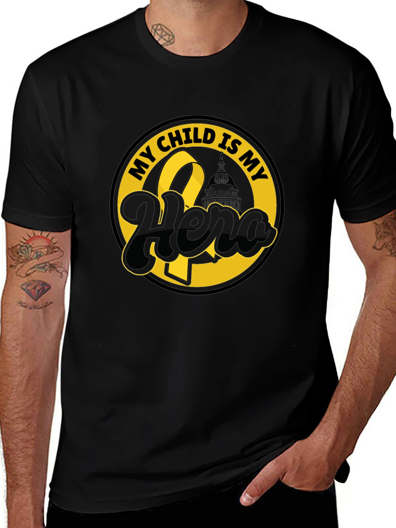 My Child is My Hope T-Shirt Childhood Cancer Awareness Tee
