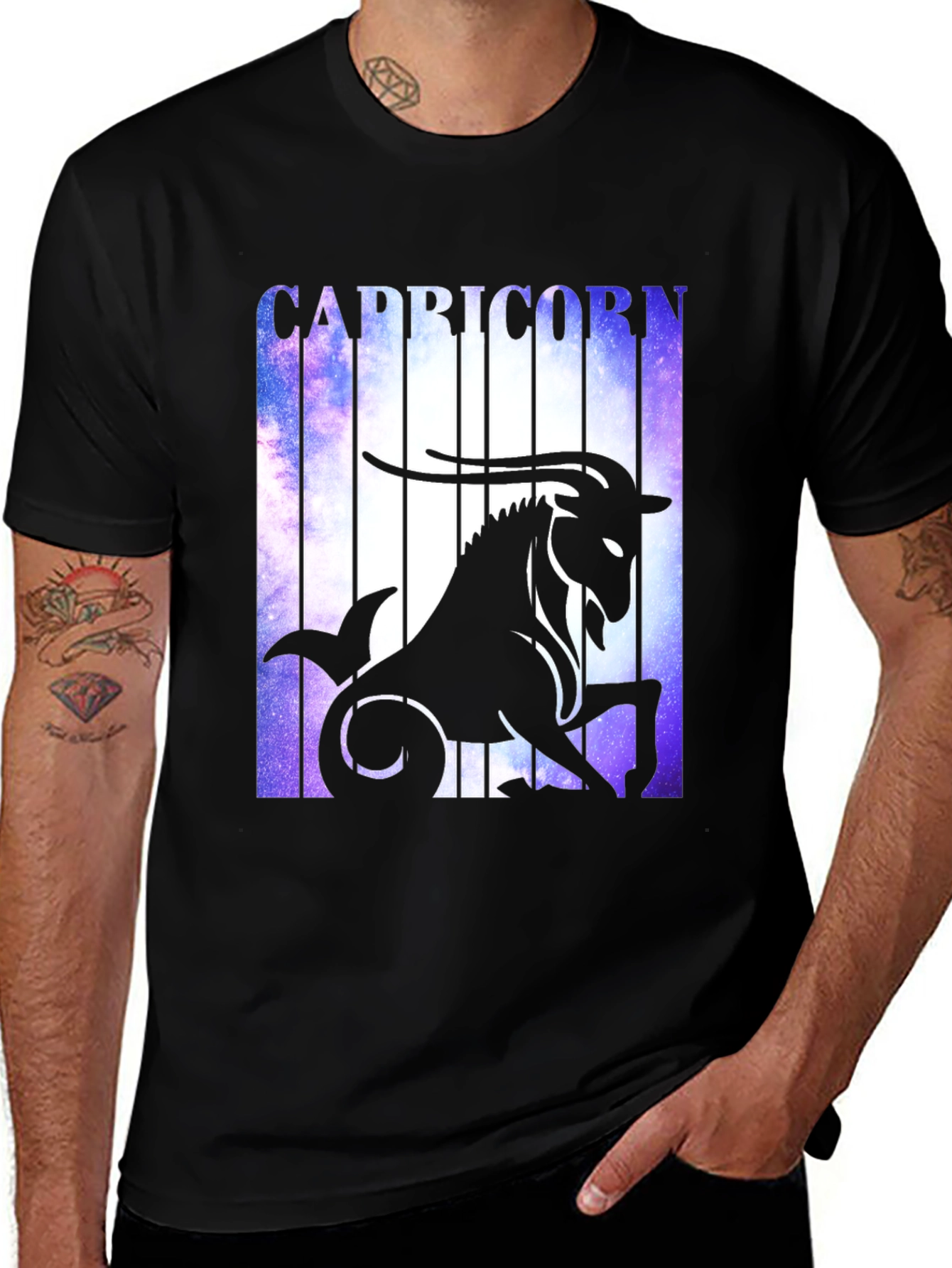 Capricorn Zodiac Graphic Tee - Stylish Horoscope Shirt