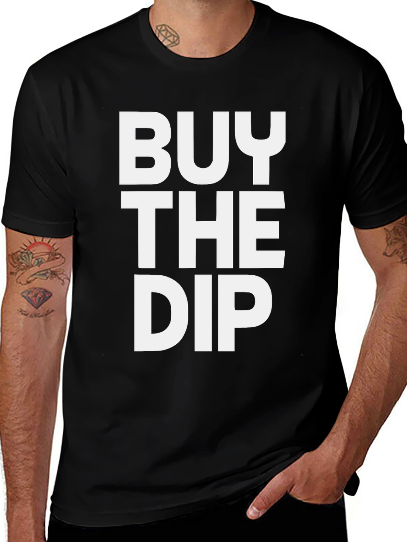 Variant 6 of Buy The Dip T-Shirt - Investor Trader Gift