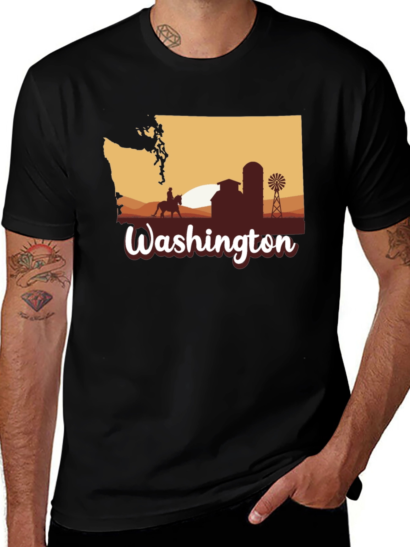 Washington State Farm T-Shirt