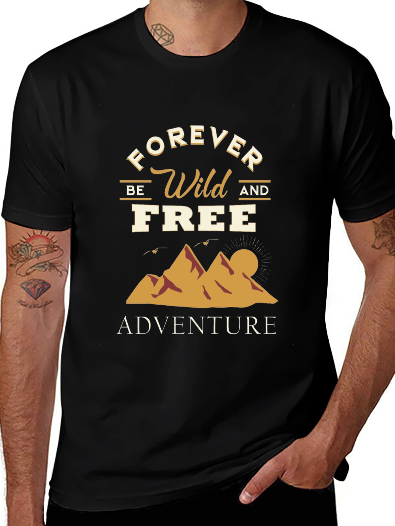 Variant 3 of Wild and Free Adventure T-Shirt