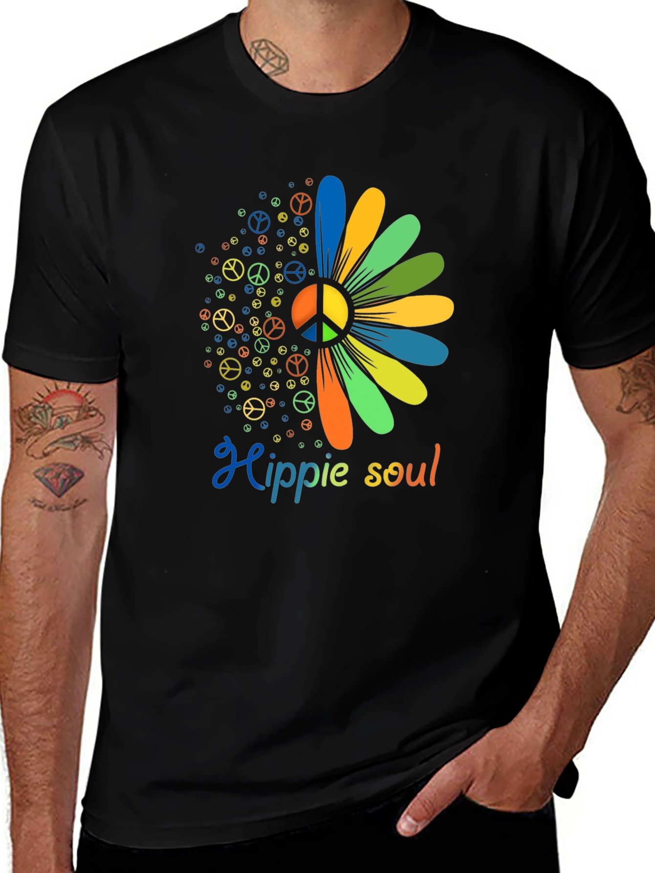 Variant 30 of Hippie Soul Flower Graphic T-Shirt