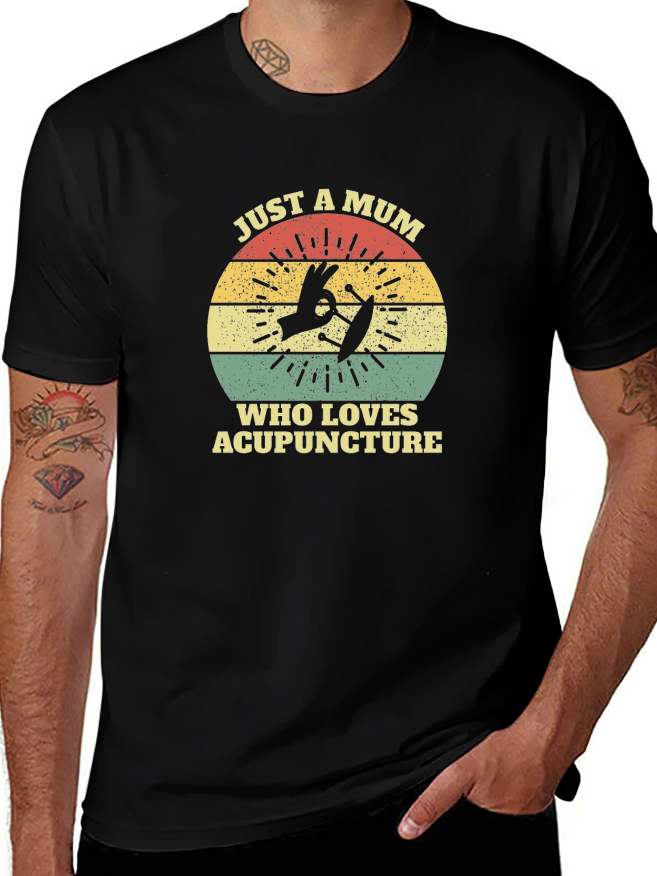 Just a Mum Who Loves Acupuncture T-Shirt