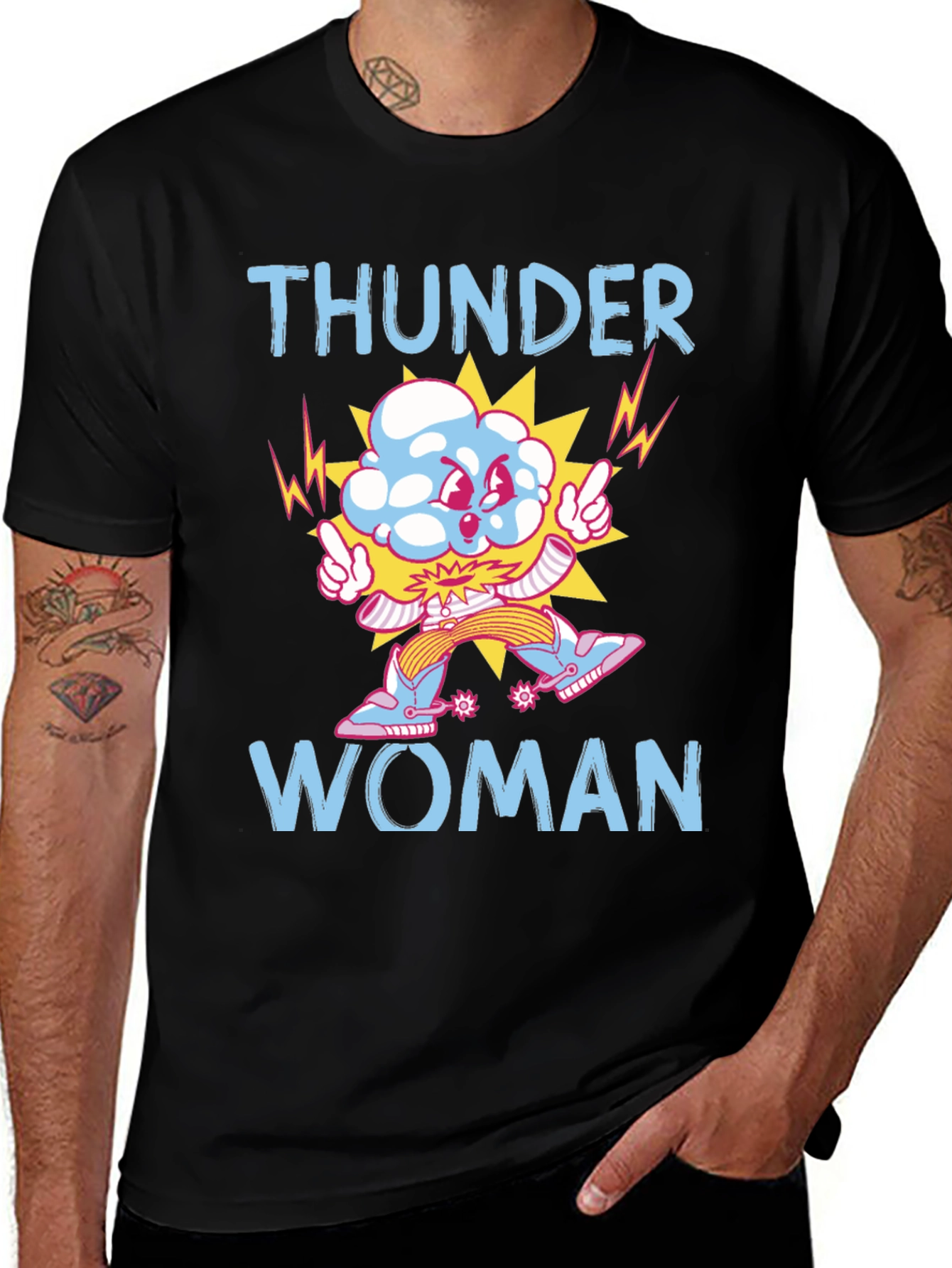 Variant 10 of Thunder Woman Graphic T-Shirt