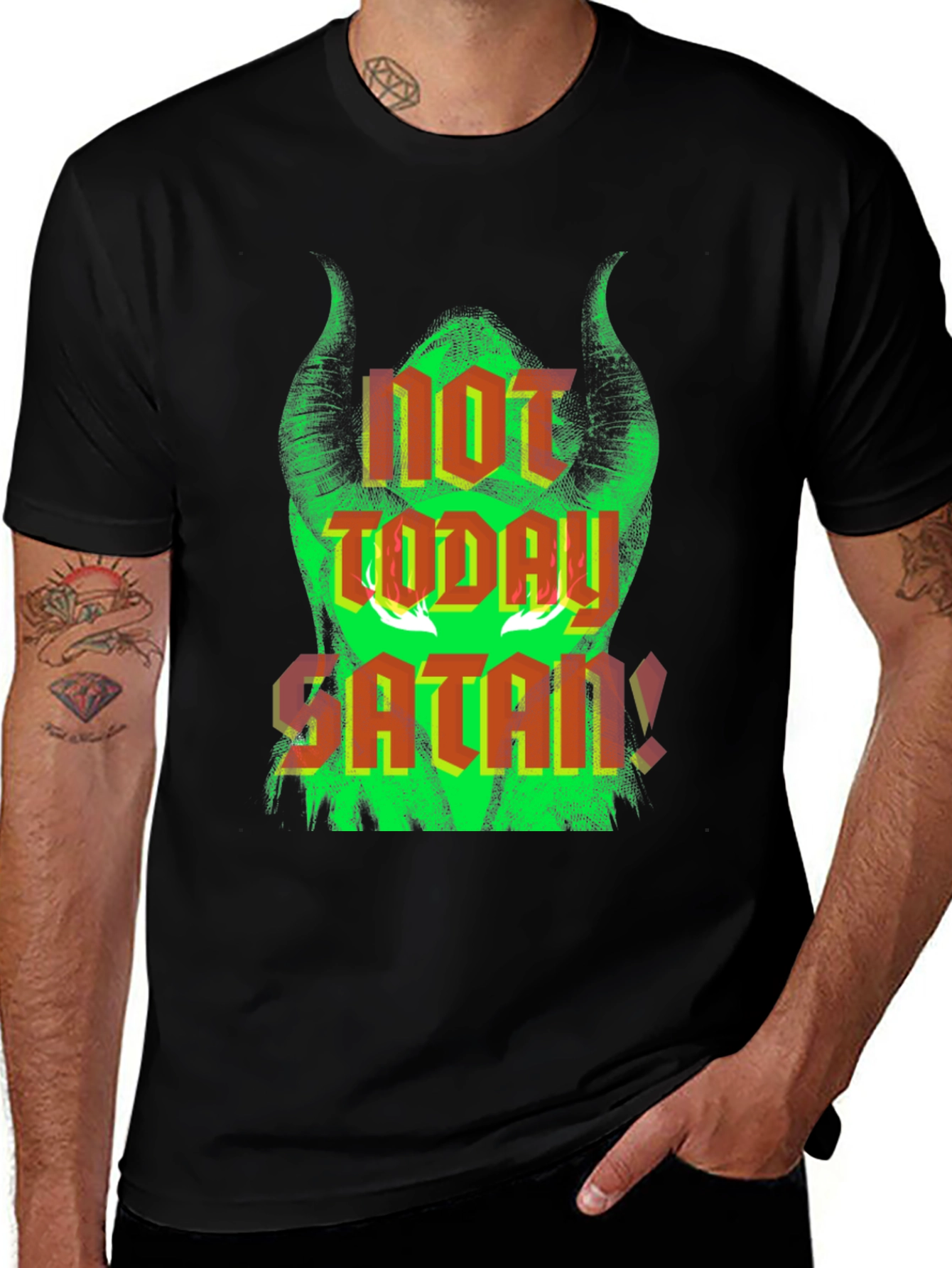 Not Today Satan T-Shirt