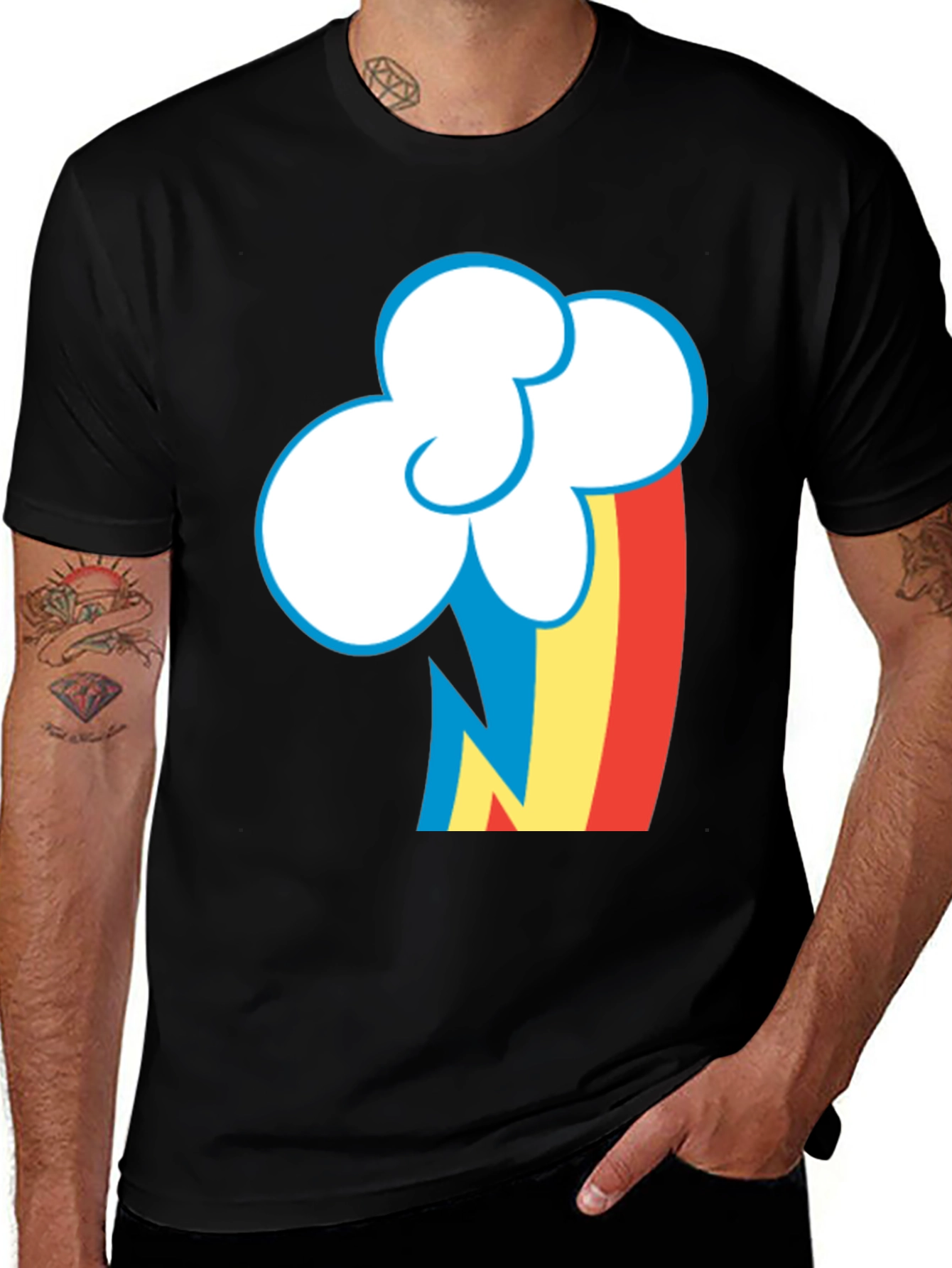 Rainbow Dash Cloud T-Shirt