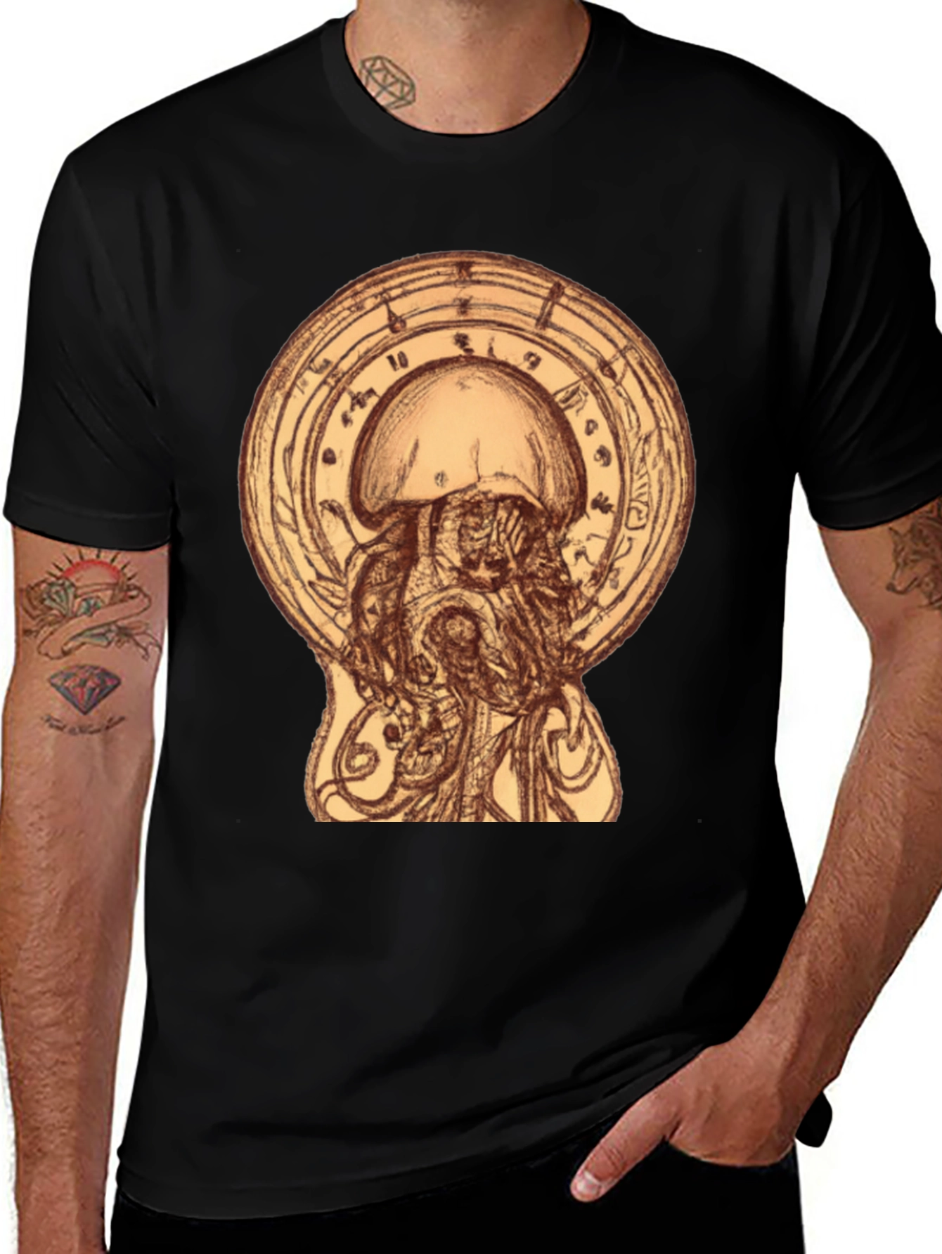 Variant 26 of Ethereal Jellyfish Graphic Tee