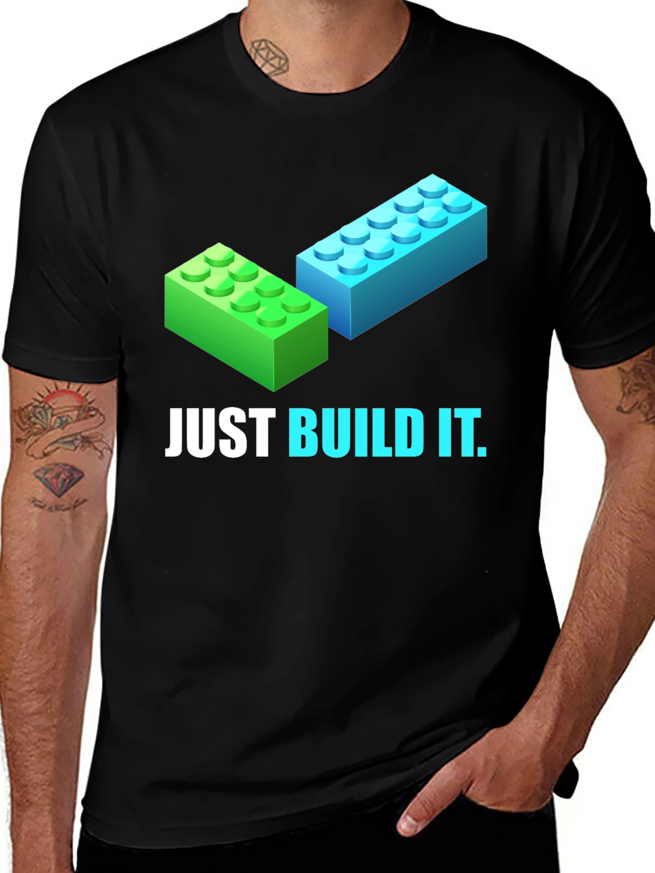 Just Build It Graphic Tee