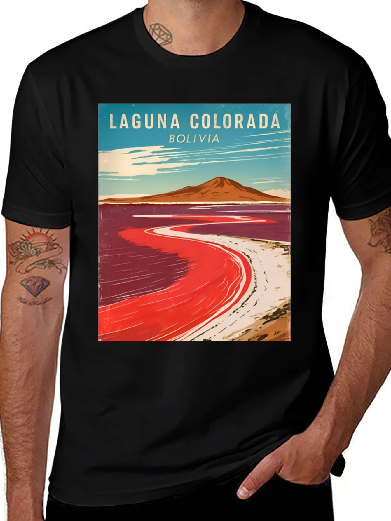 Variant 26 of Laguna Colorada Bolivia Graphic T-Shirt