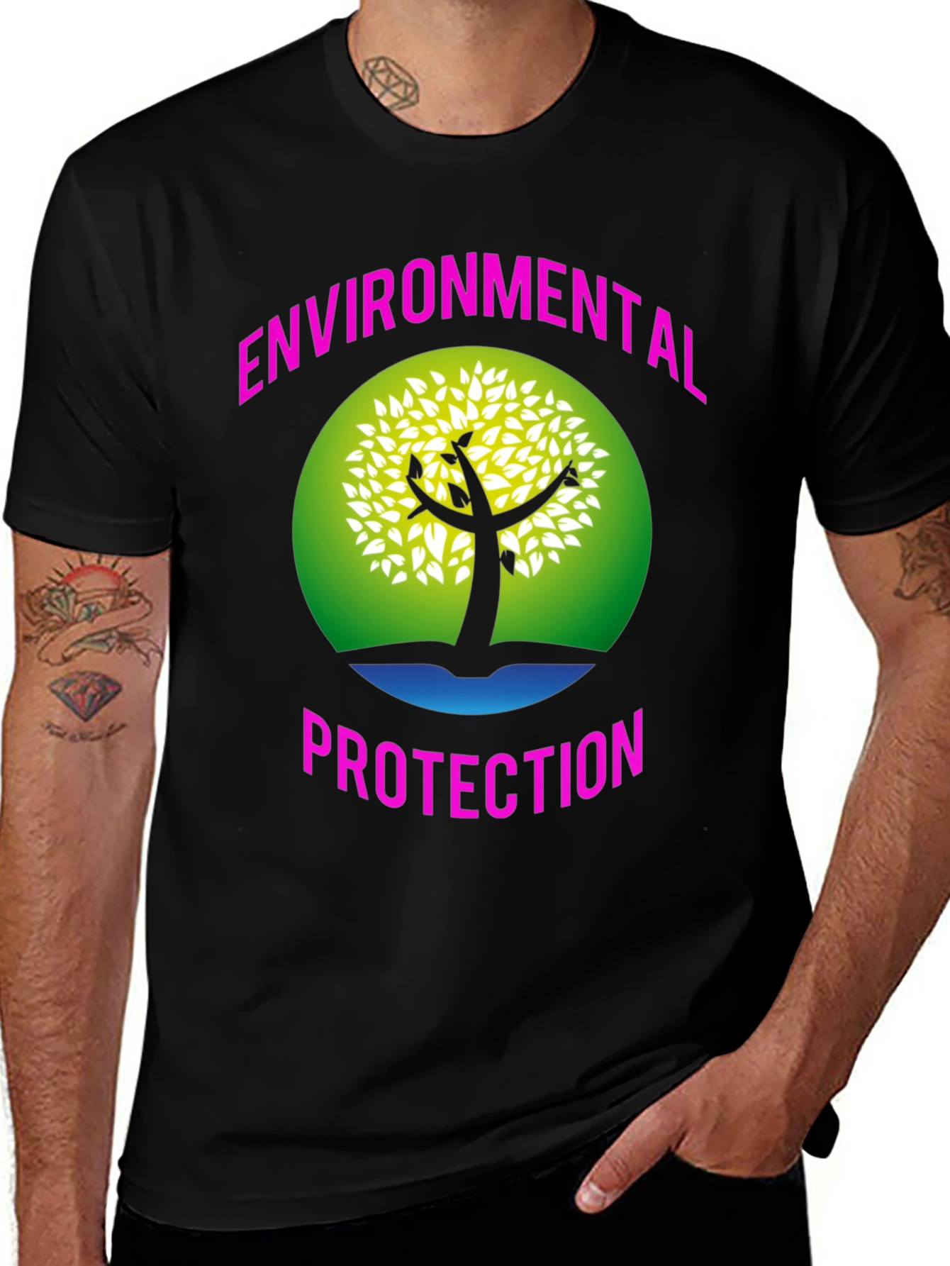 Variant 14 of Environmental Protection T-Shirt