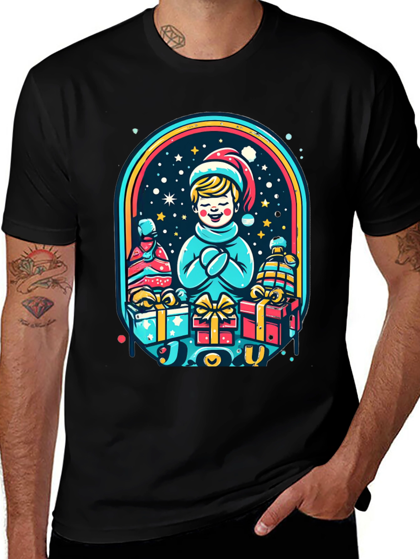 Variant 20 of Festive Holiday Graphic T-Shirt