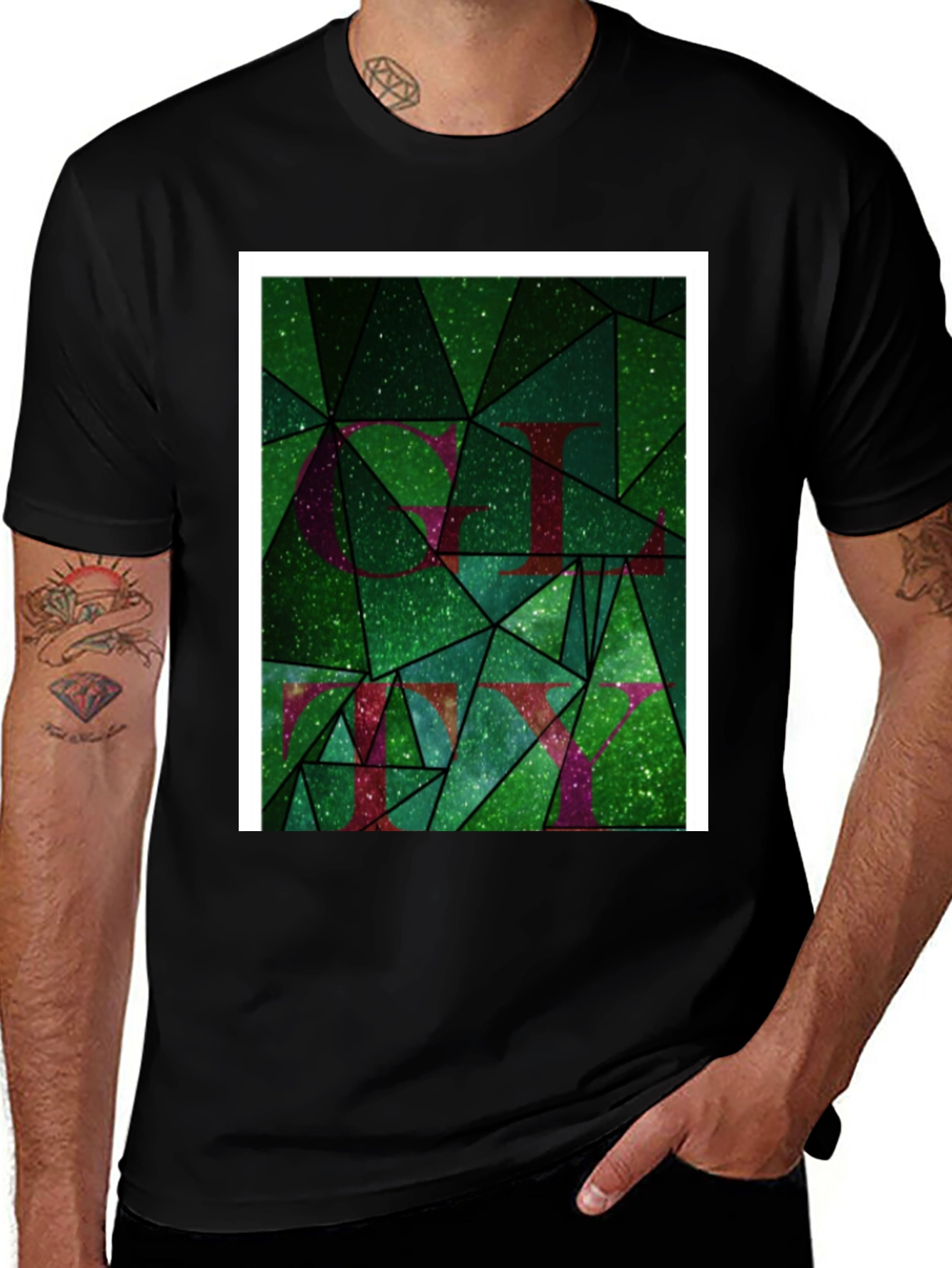 Variant 3 of Abstract Geometric T-Shirt