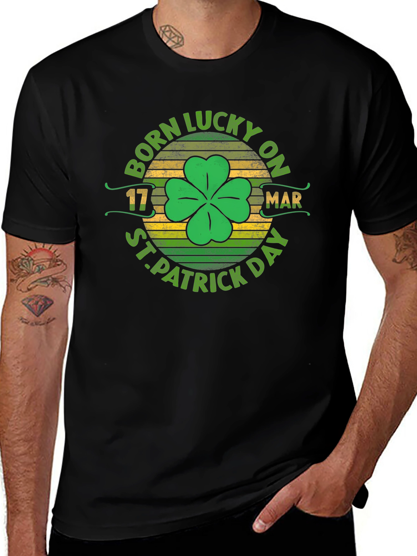 Variant 9 of Lucky St. Patrick's Day Graphic T-Shirt
