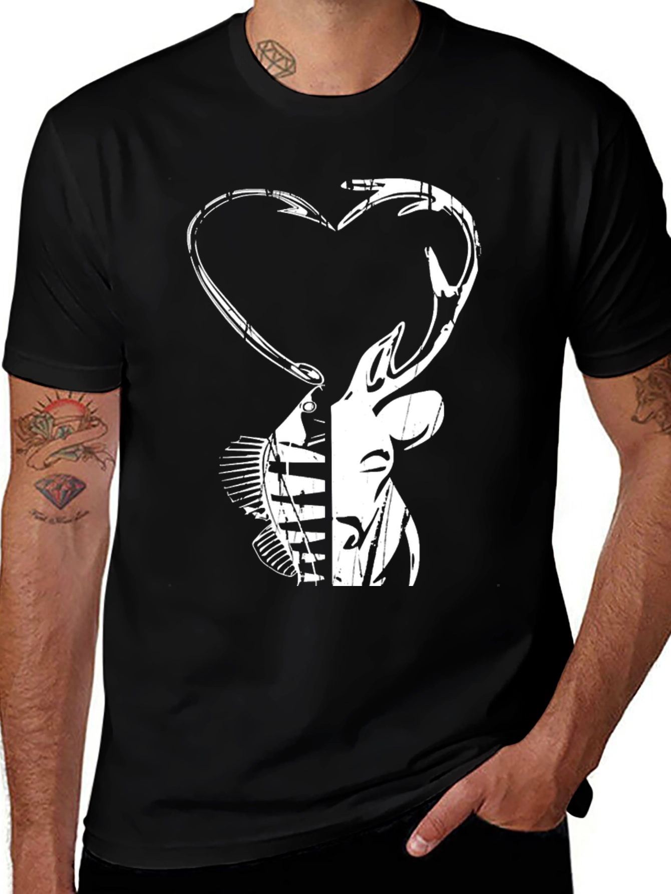 Variant 23 of Fishing and Hunting T-Shirt