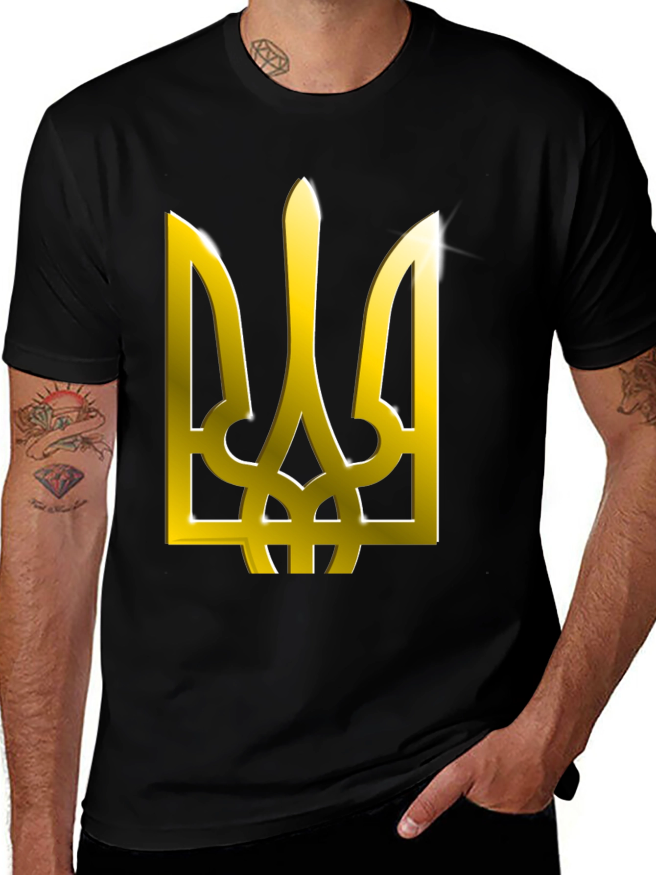 Ukraine Trident Symbol T-Shirt