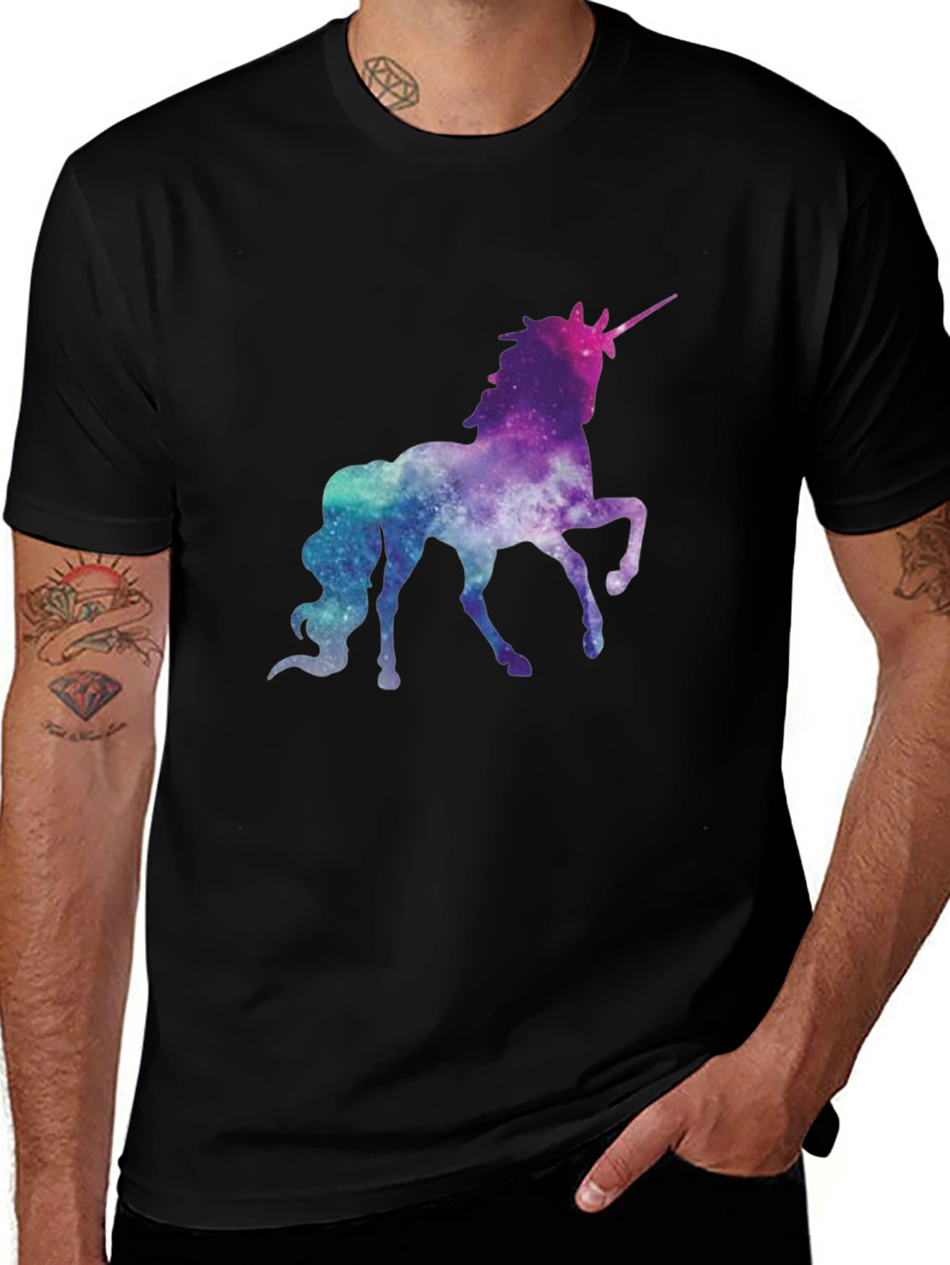Variant 22 of Unicorn Galaxy Graphic Tee