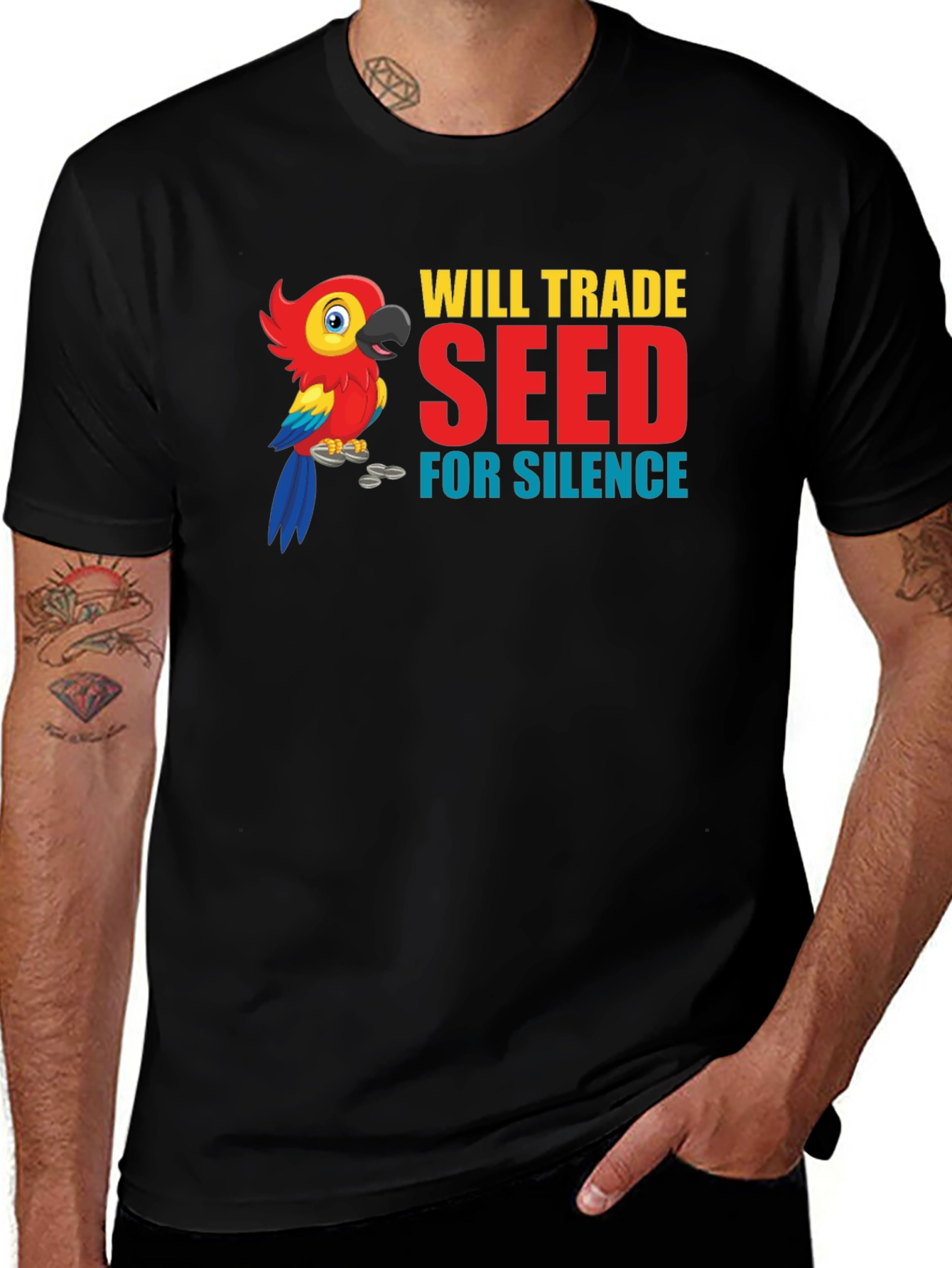 Variant 7 of Will Trade Seed for Silence T-Shirt