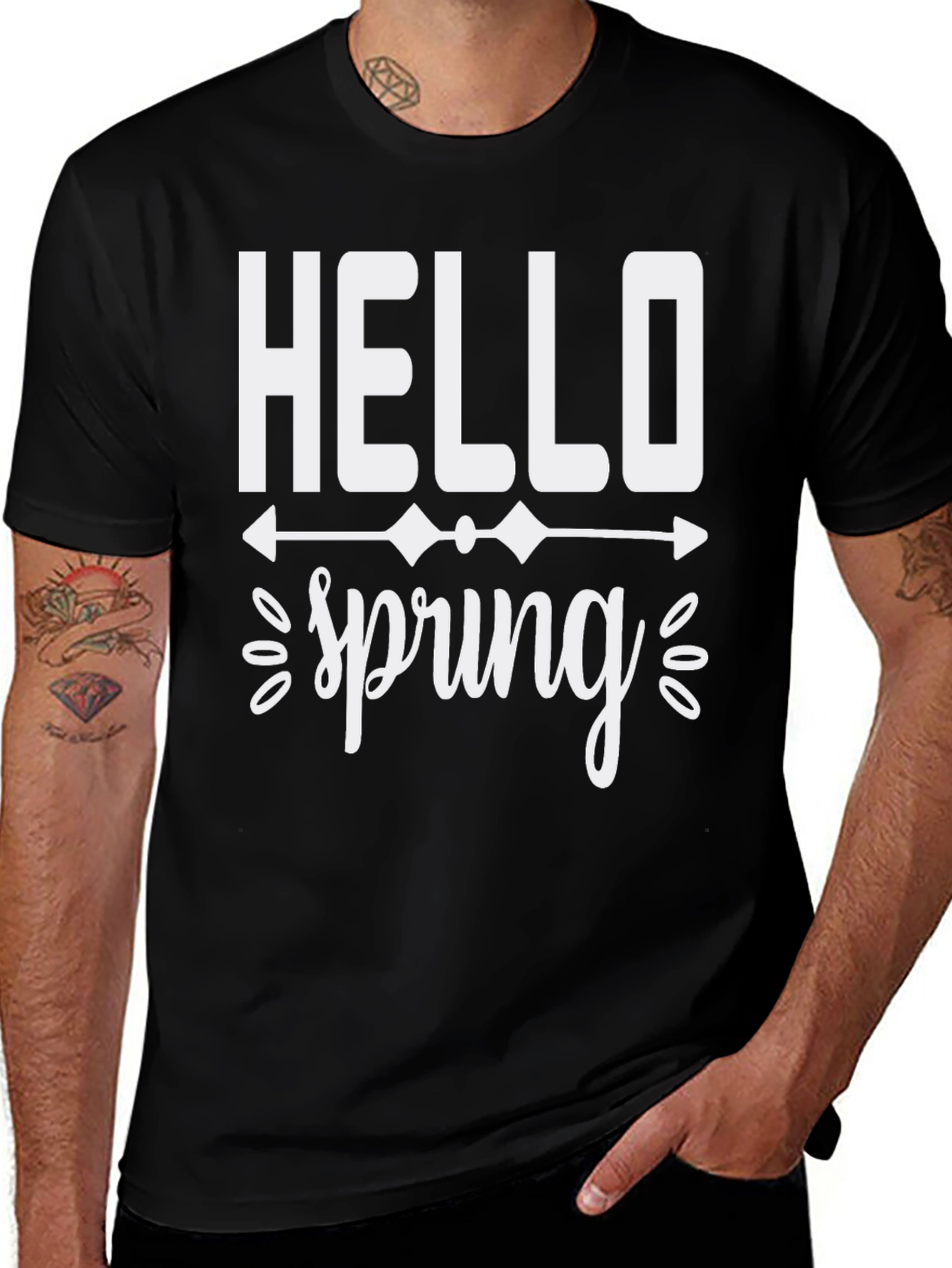 Variant 22 of Hello Spring Graphic Tee