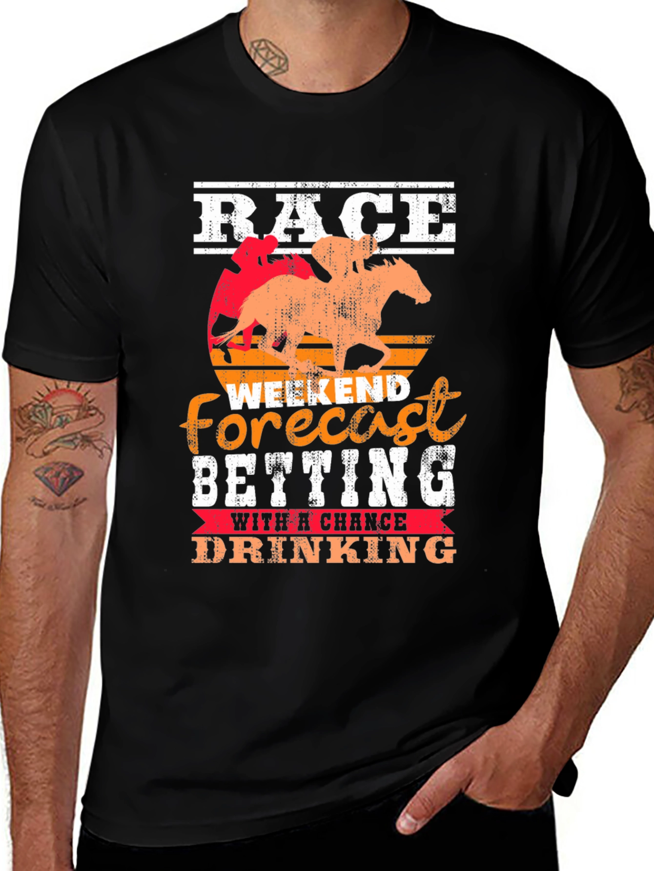Variant 26 of Race Weekend Forecast T-Shirt