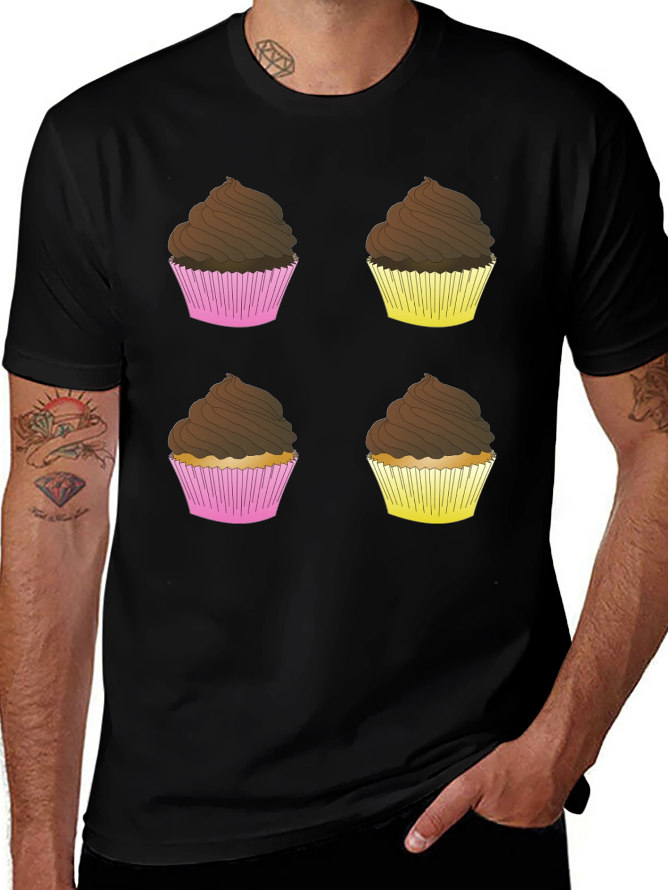 Variant 30 of Cupcake T-Shirt - Sweet Design