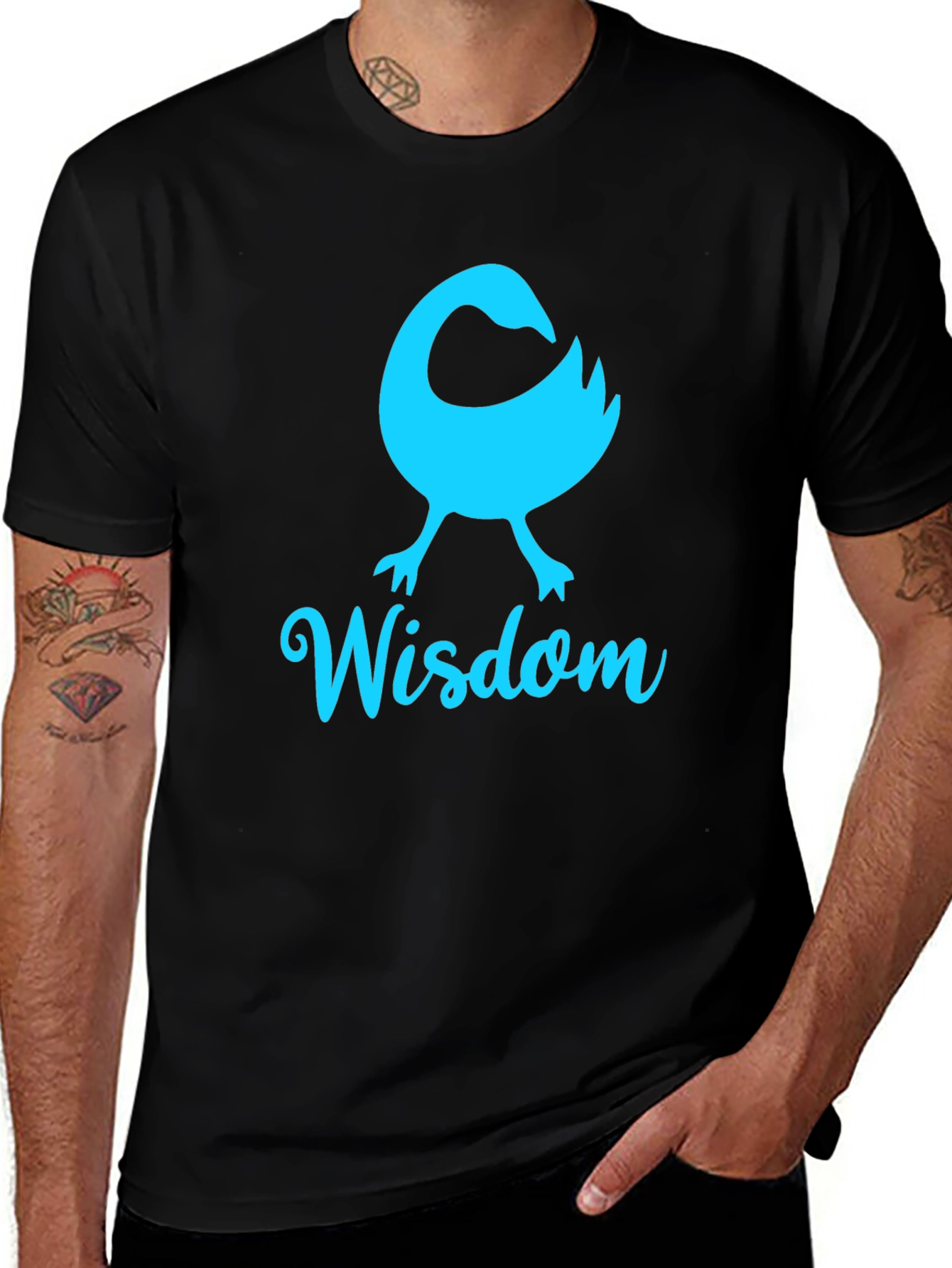 Variant 9 of Adinkra Sankofa Wisdom T-Shirt