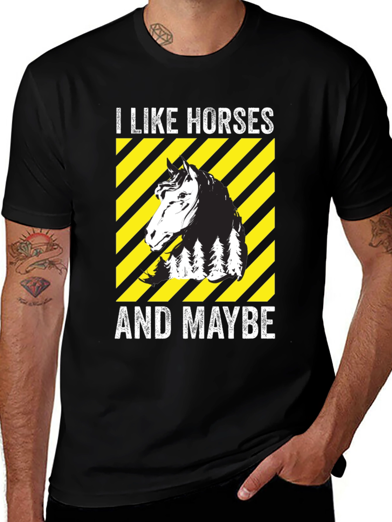 Variant 26 of I Like Horses And Maybe T-Shirt