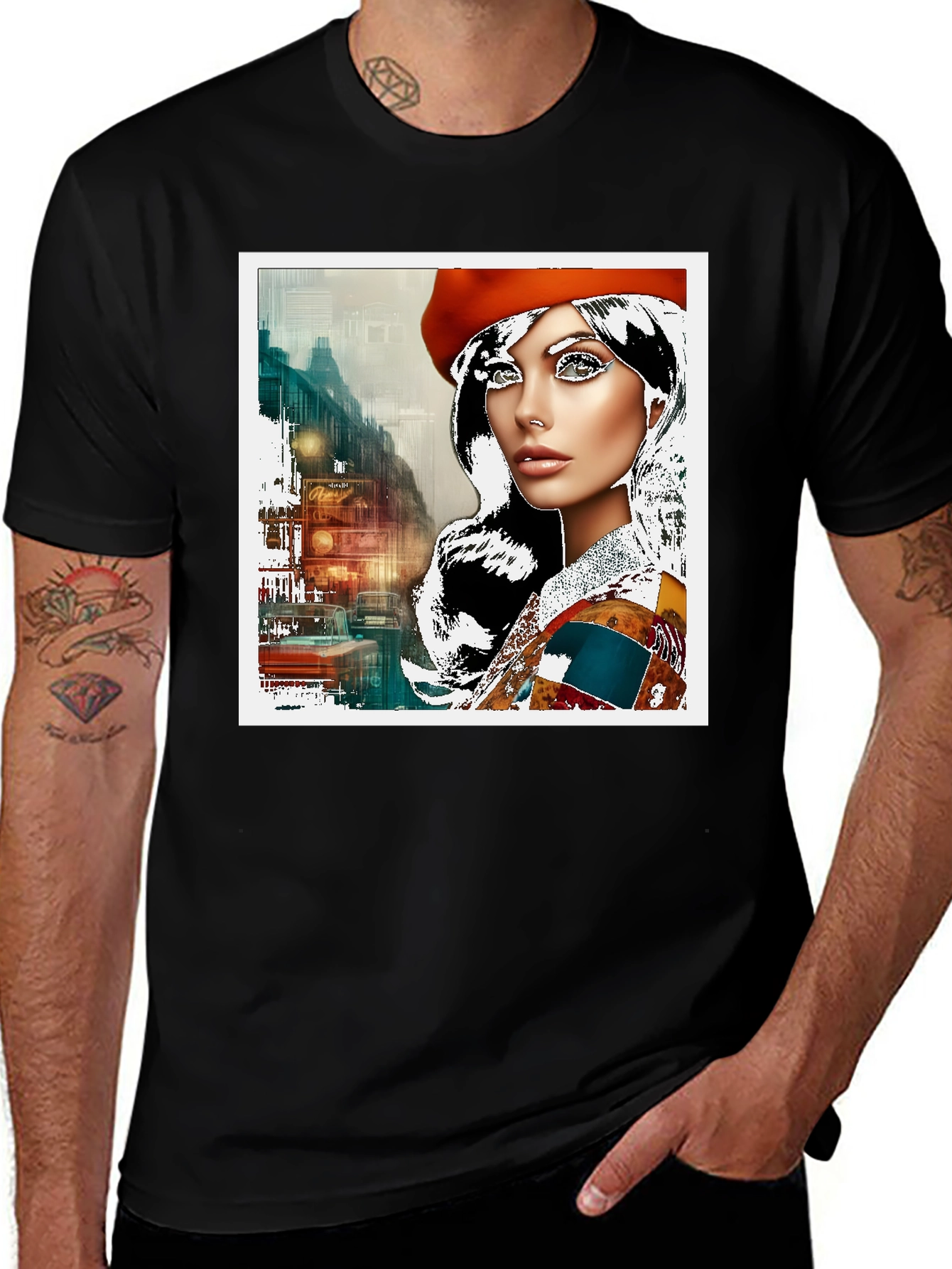 Variant 18 of Stylish Urban Chic Graphic Tee
