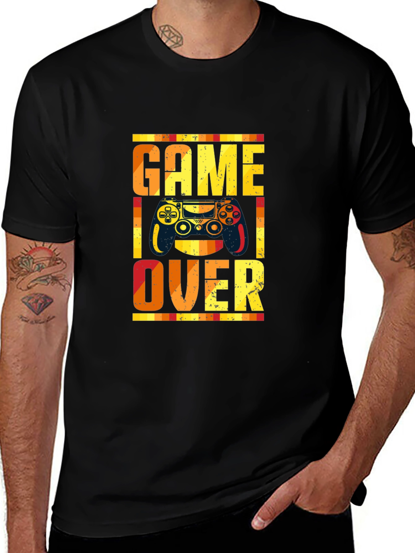Game Over T-Shirt - Retro Gamer Style Tee