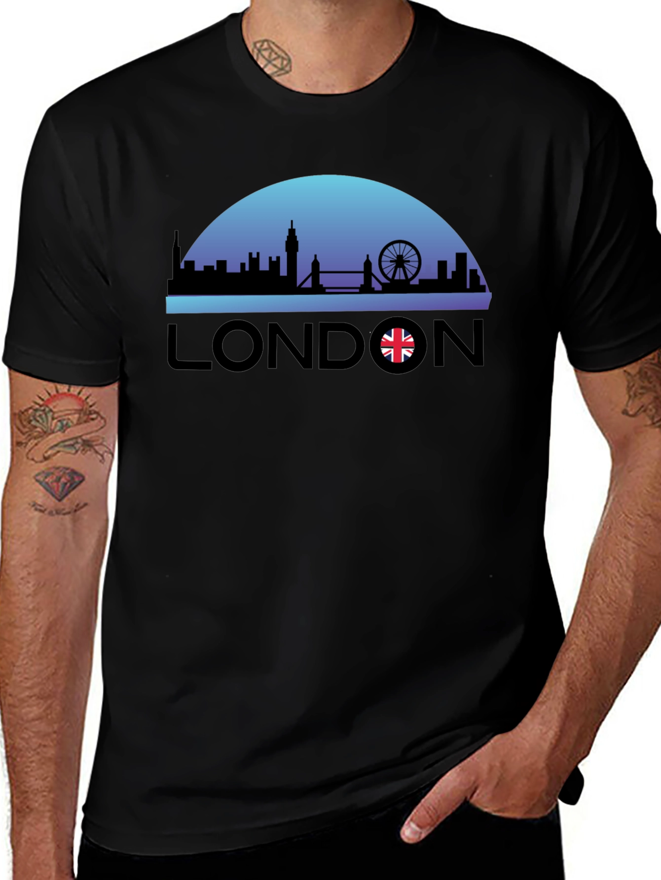 London Skyline Graphic Tee