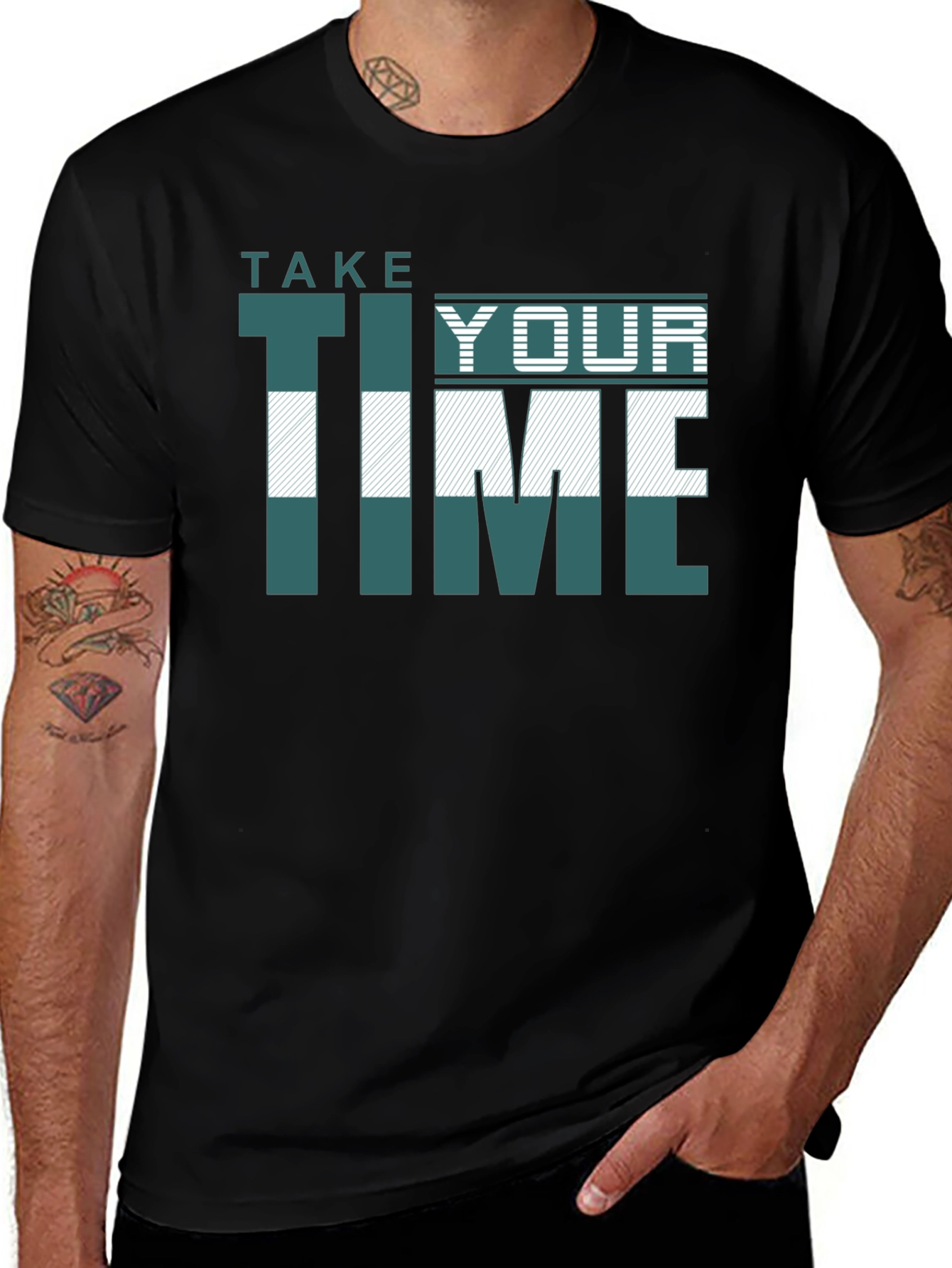 Variant 7 of Take Your Time Graphic Tee