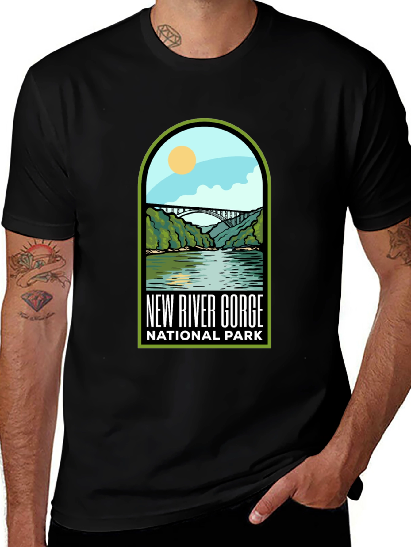 Variant 4 of New River Gorge National Park T-Shirt