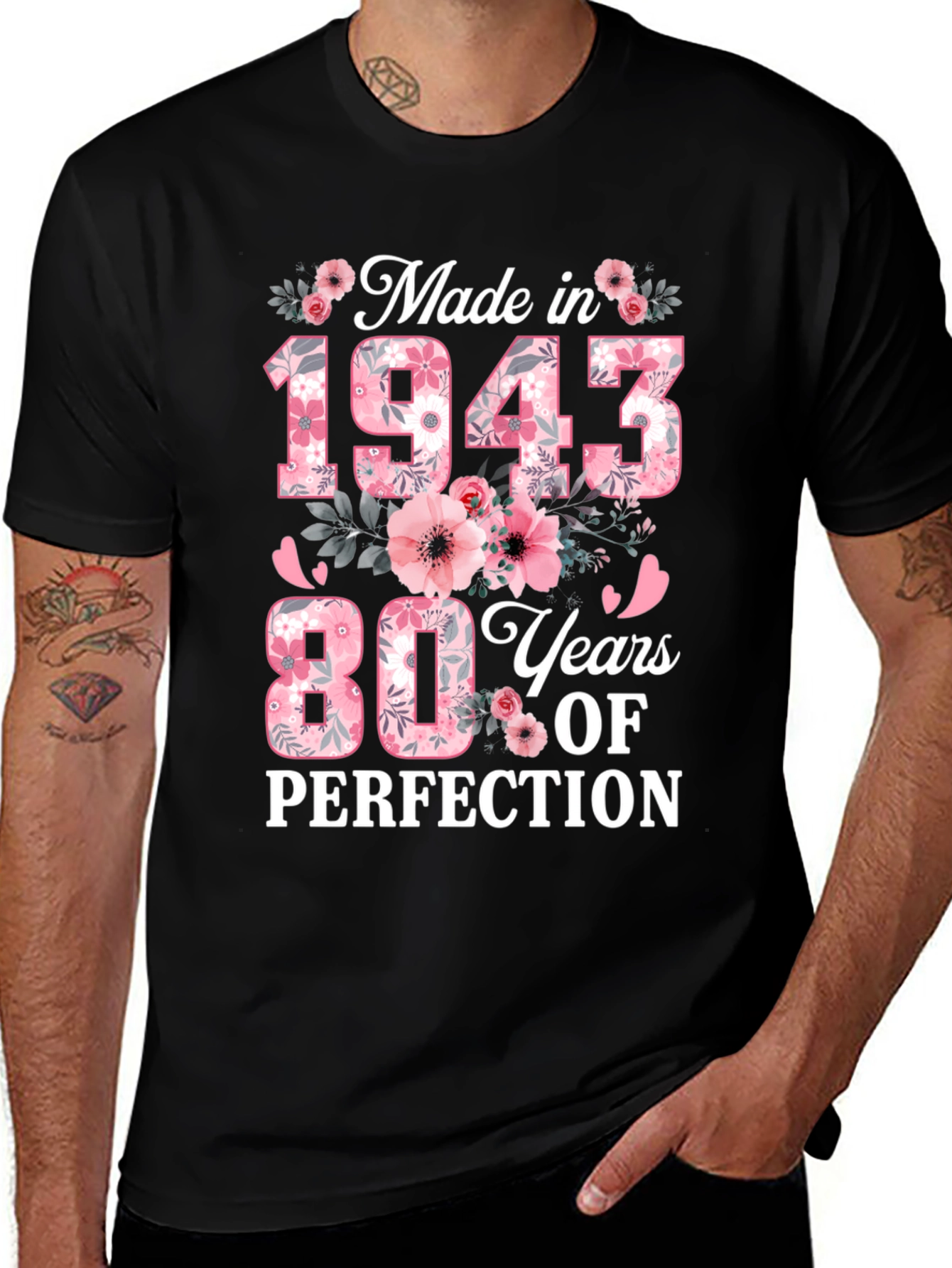 Made in 1943 - 80 Years of Perfection T-Shirt