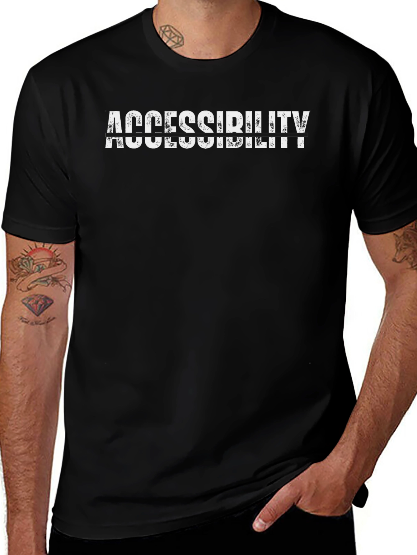 Variant 9 of Accessibility T-Shirt - Stylish & Comfortable