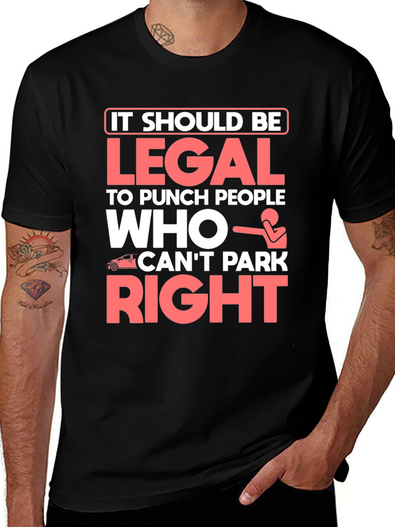 Variant 21 of Punch People Funny T-Shirt