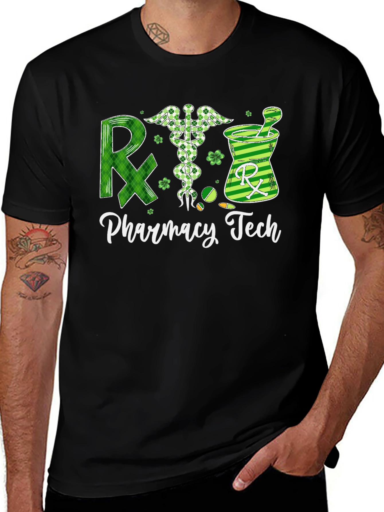 Pharmacy Tech St. Patrick's Day T-Shirt