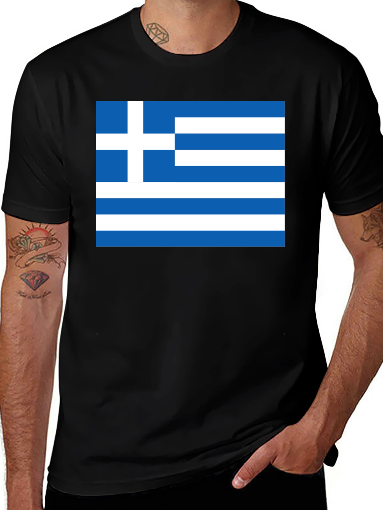 Greek Flag T-Shirt