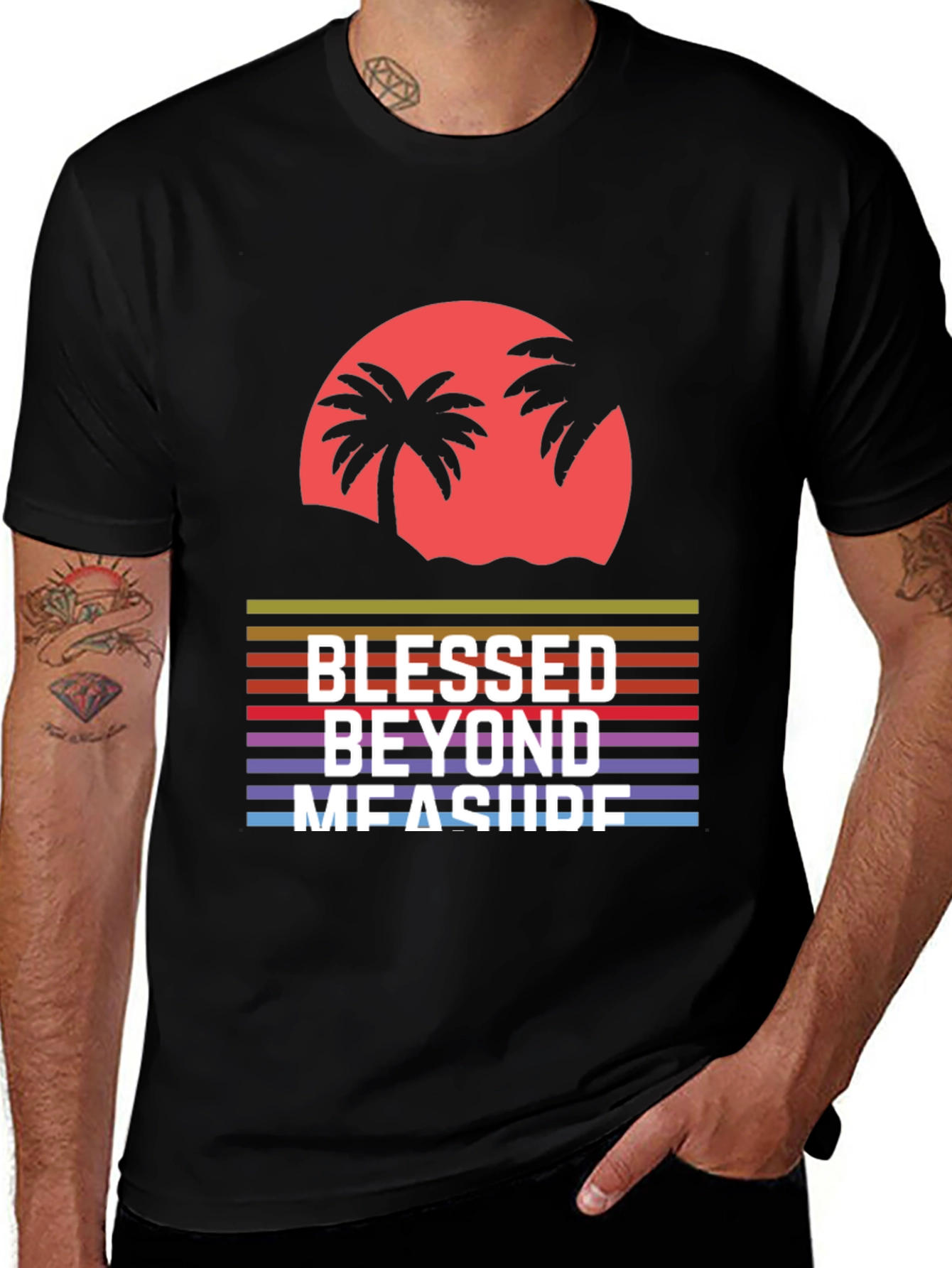 Variant 19 of Blessed Beyond Measure Graphic Tee