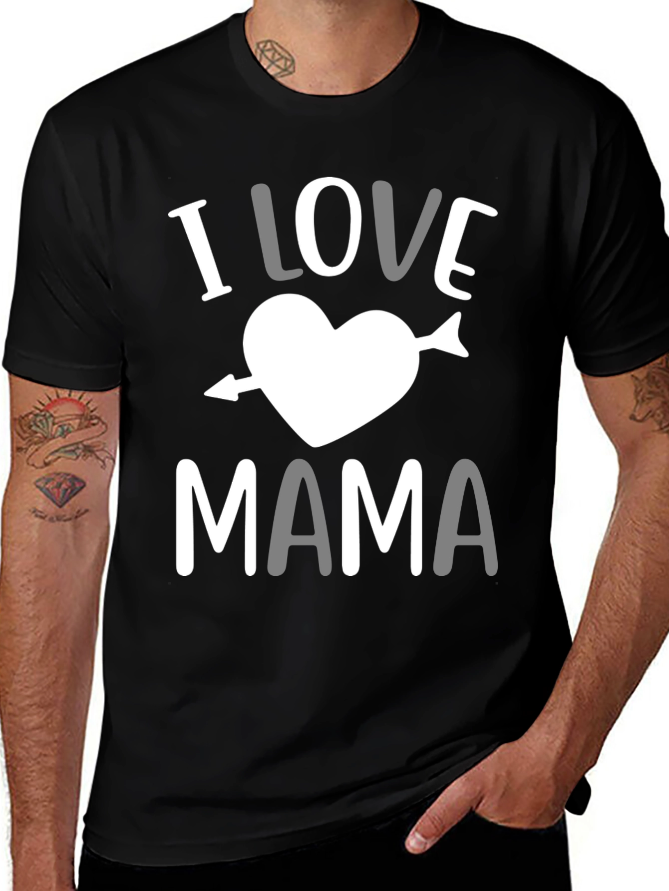 I Love Mama T-Shirt - Mother's Day Tee