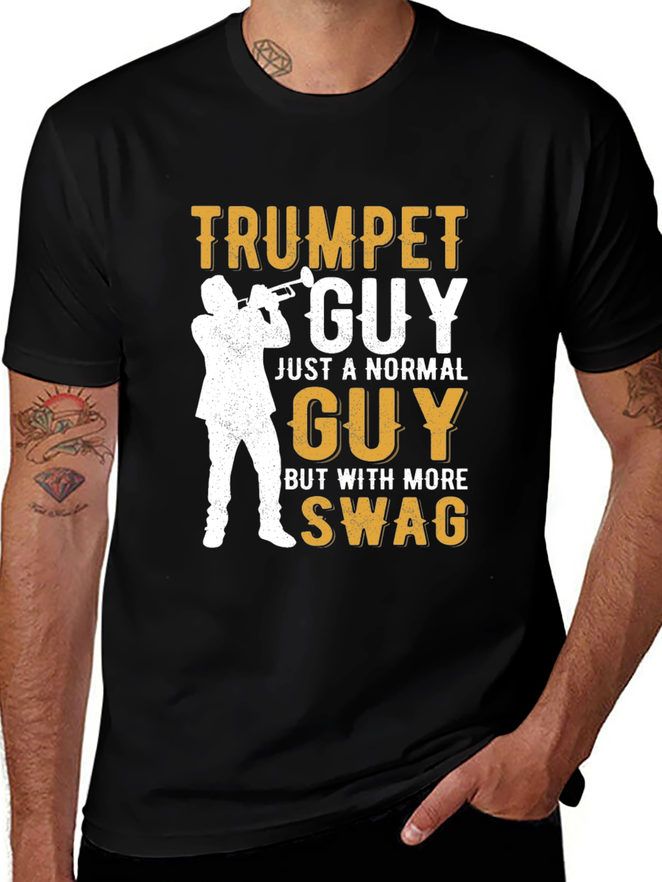 Variant 22 of Trumpet Guy T-Shirt - Musician Swag