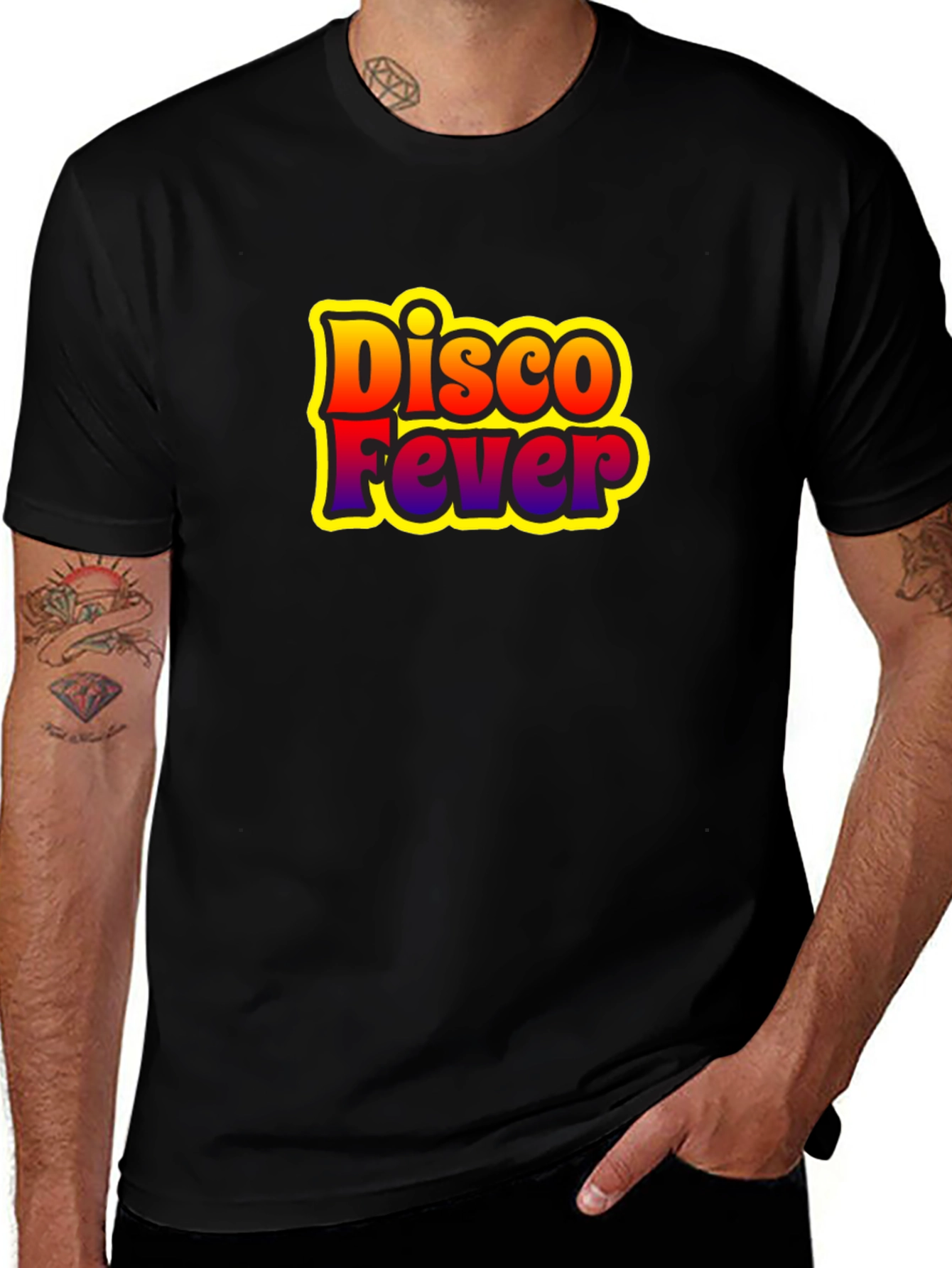 Variant 21 of Retro Disco Fever Graphic Tee