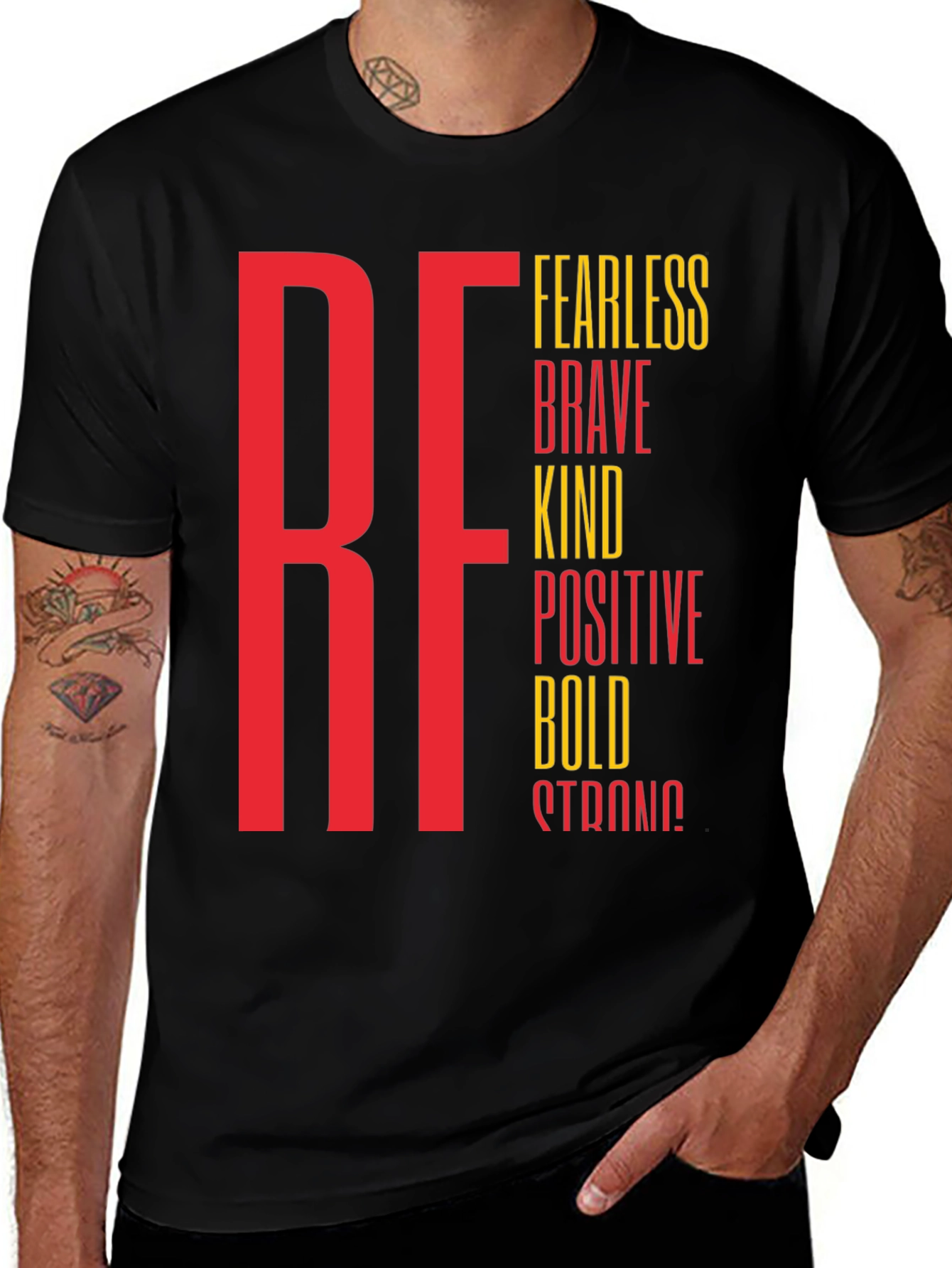 Variant 3 of Be Fearless, Brave, Kind T-Shirt