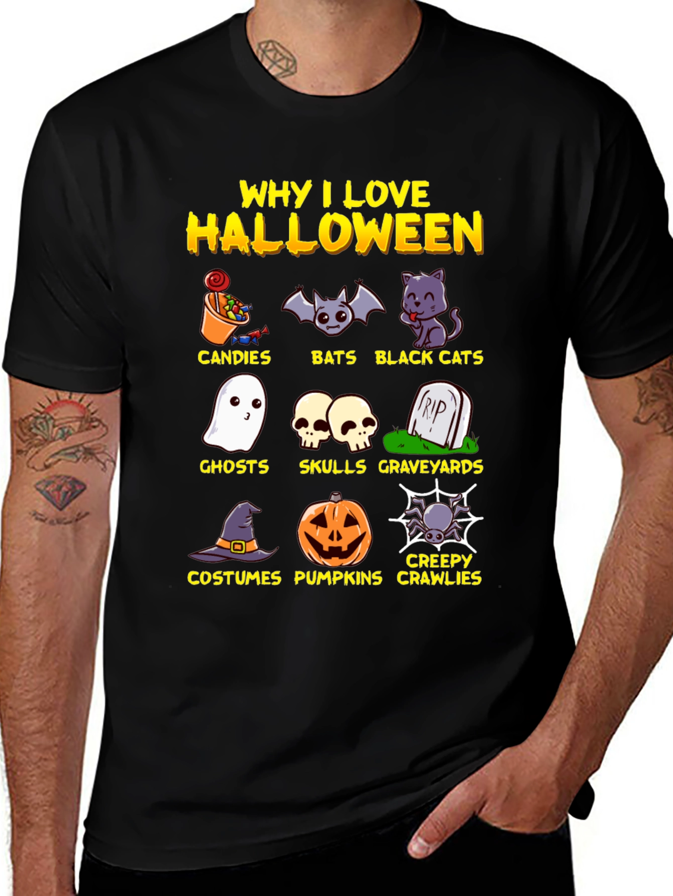 Why I Love Halloween T-Shirt - Spooky Season Tee